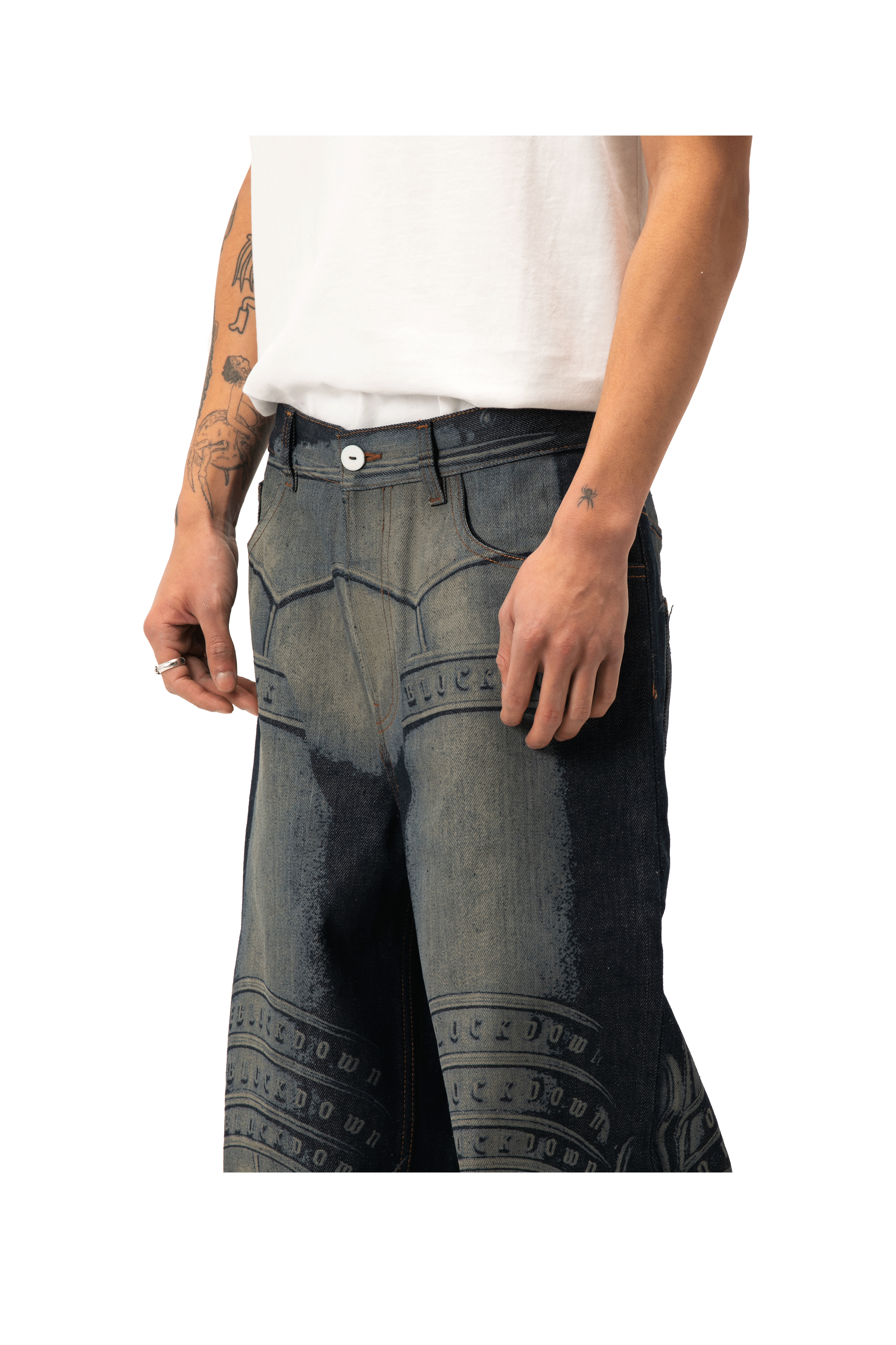 Armour Printed Denim.