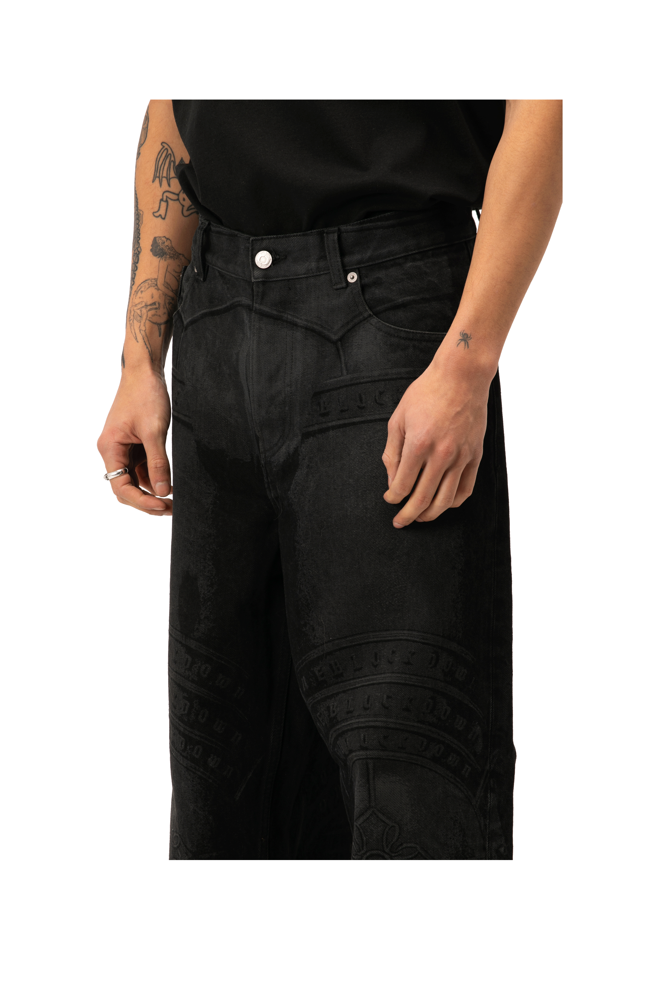 Armour Printed Denim.