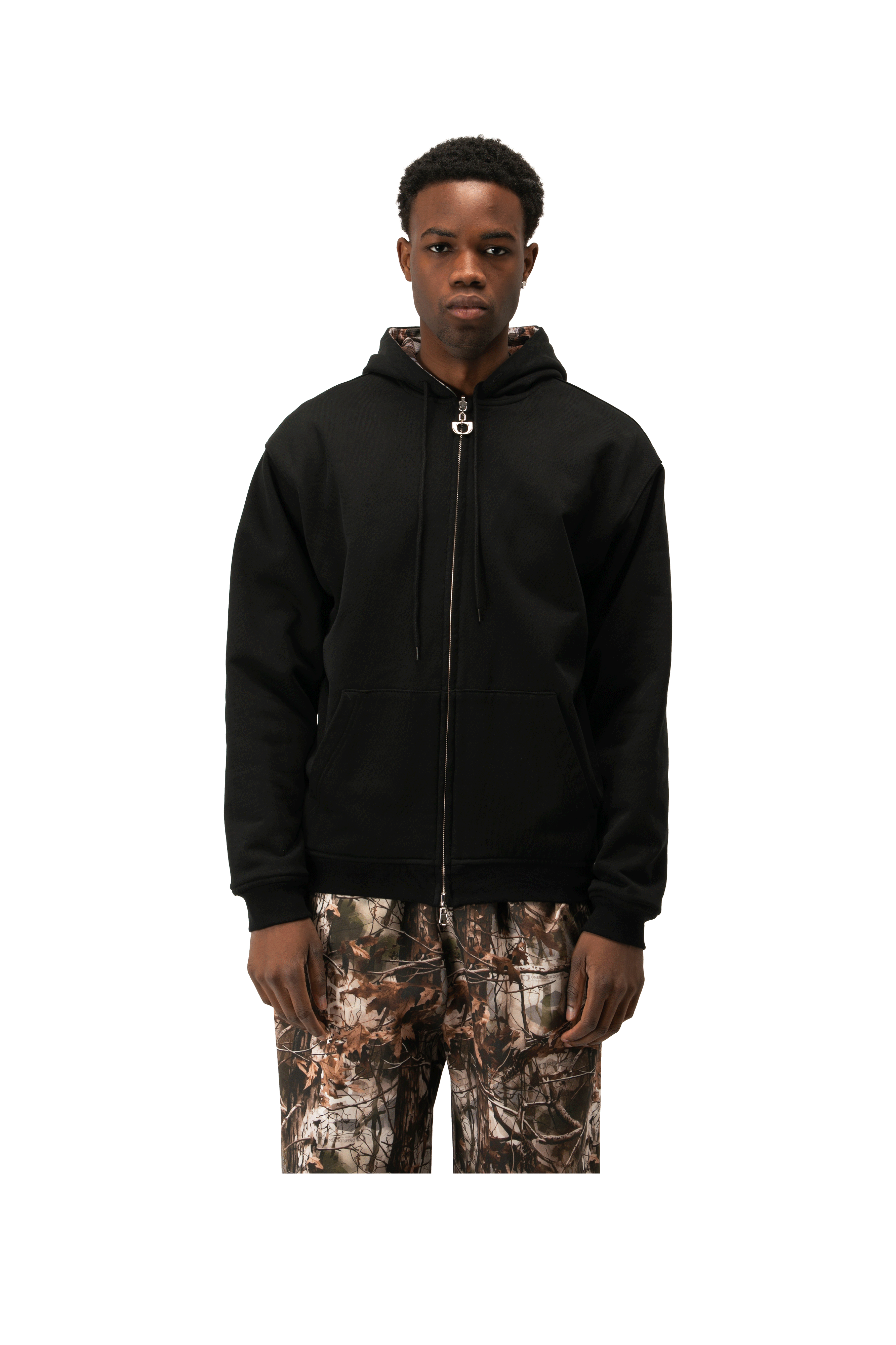 Reversible Zip-Up Sweatshirt