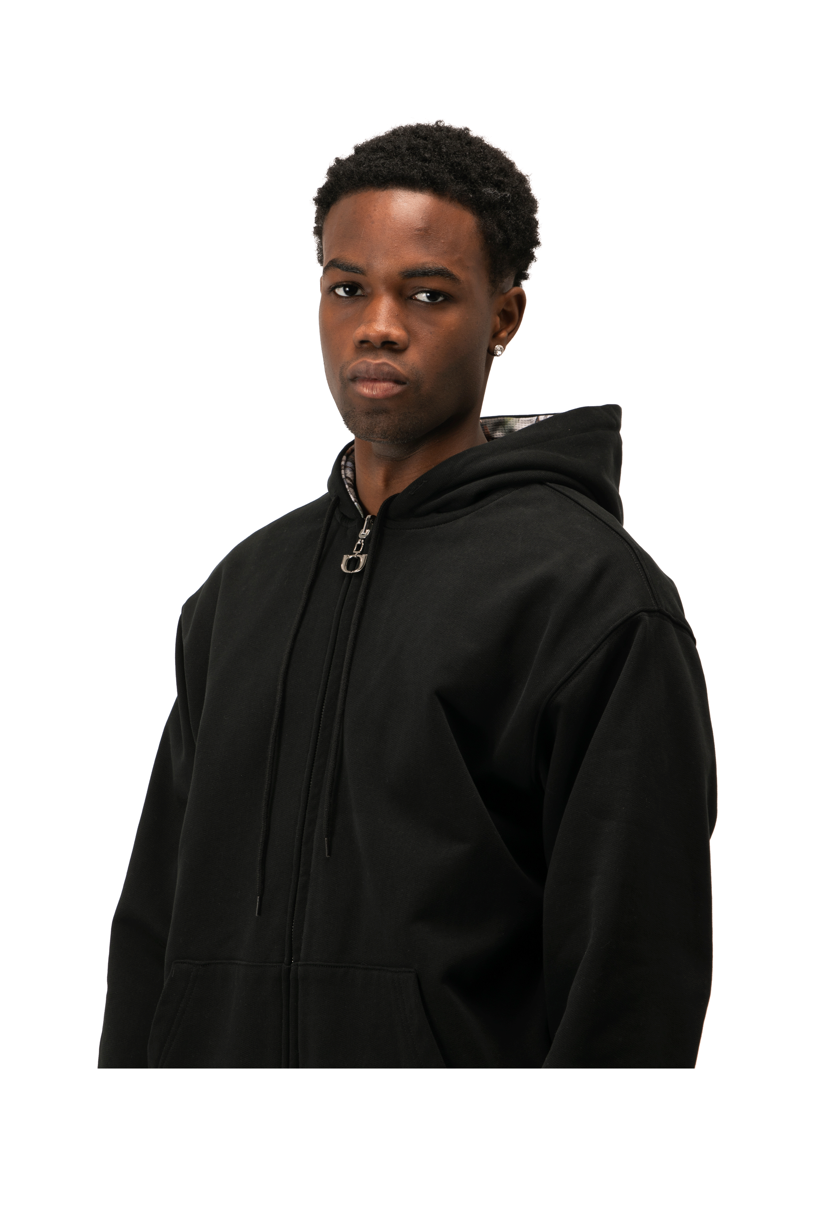 Reversible Zip-Up Sweatshirt