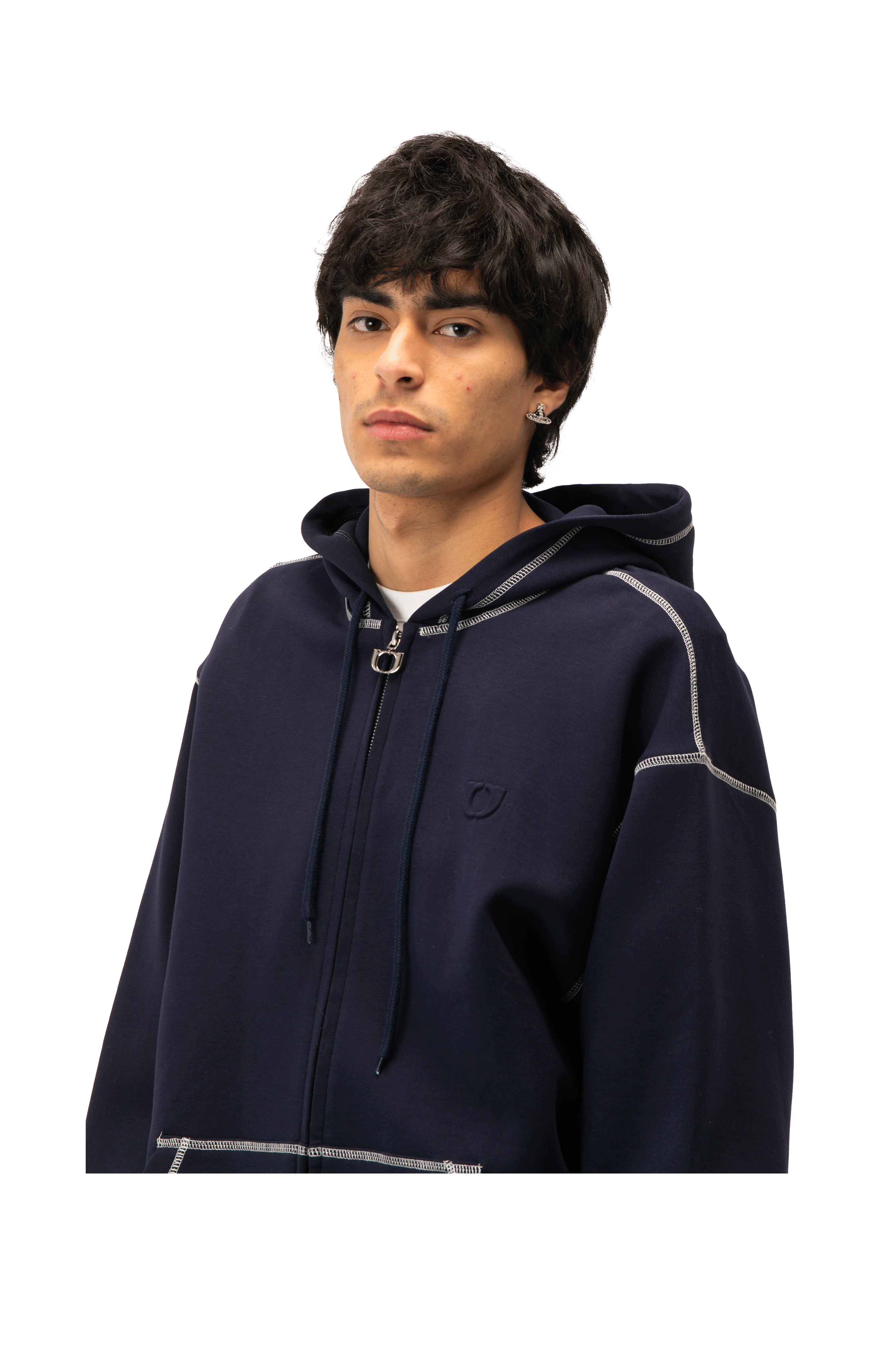 Scuba Zip-Up Hoodie