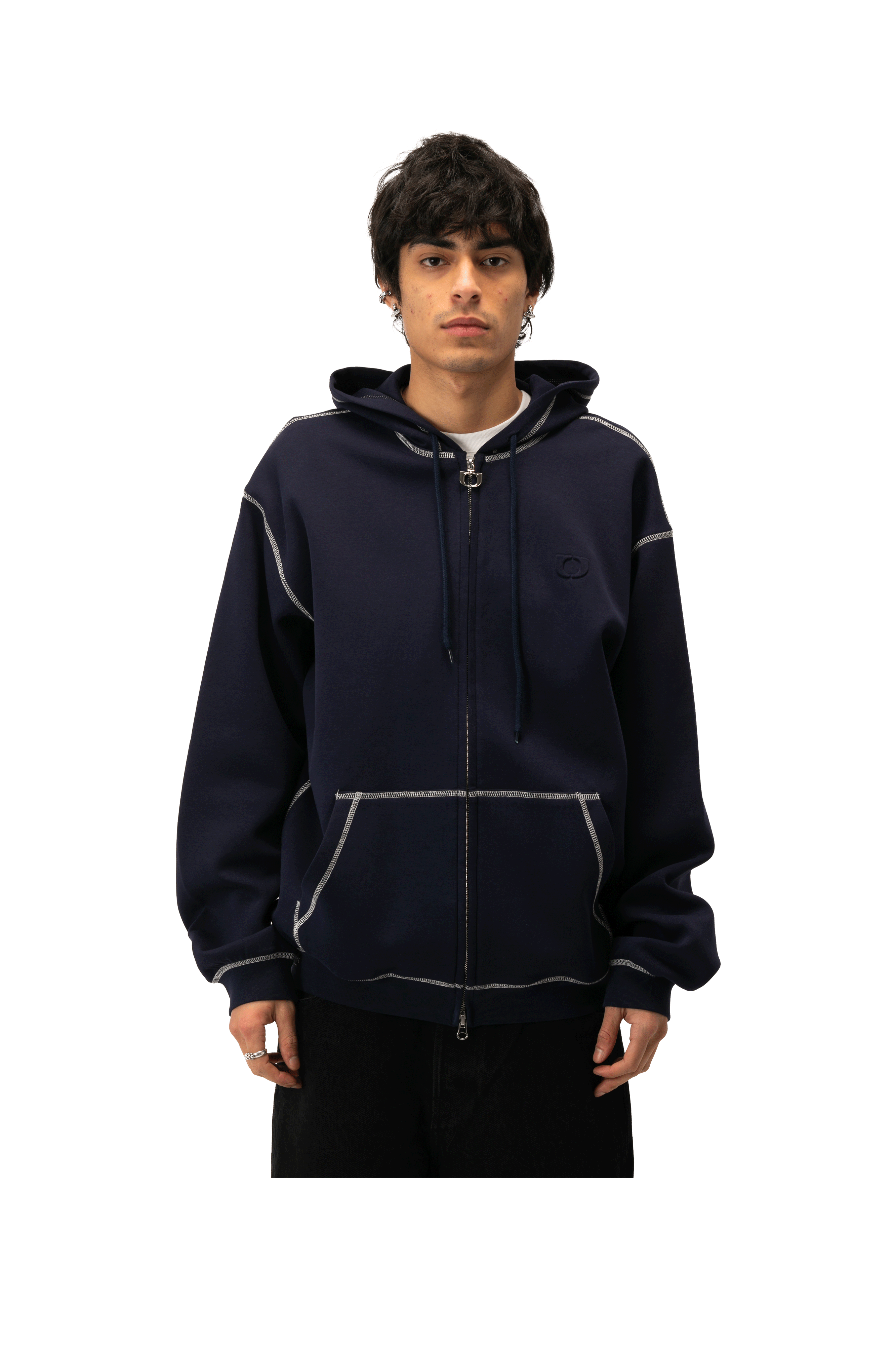 Scuba Zip-Up Hoodie