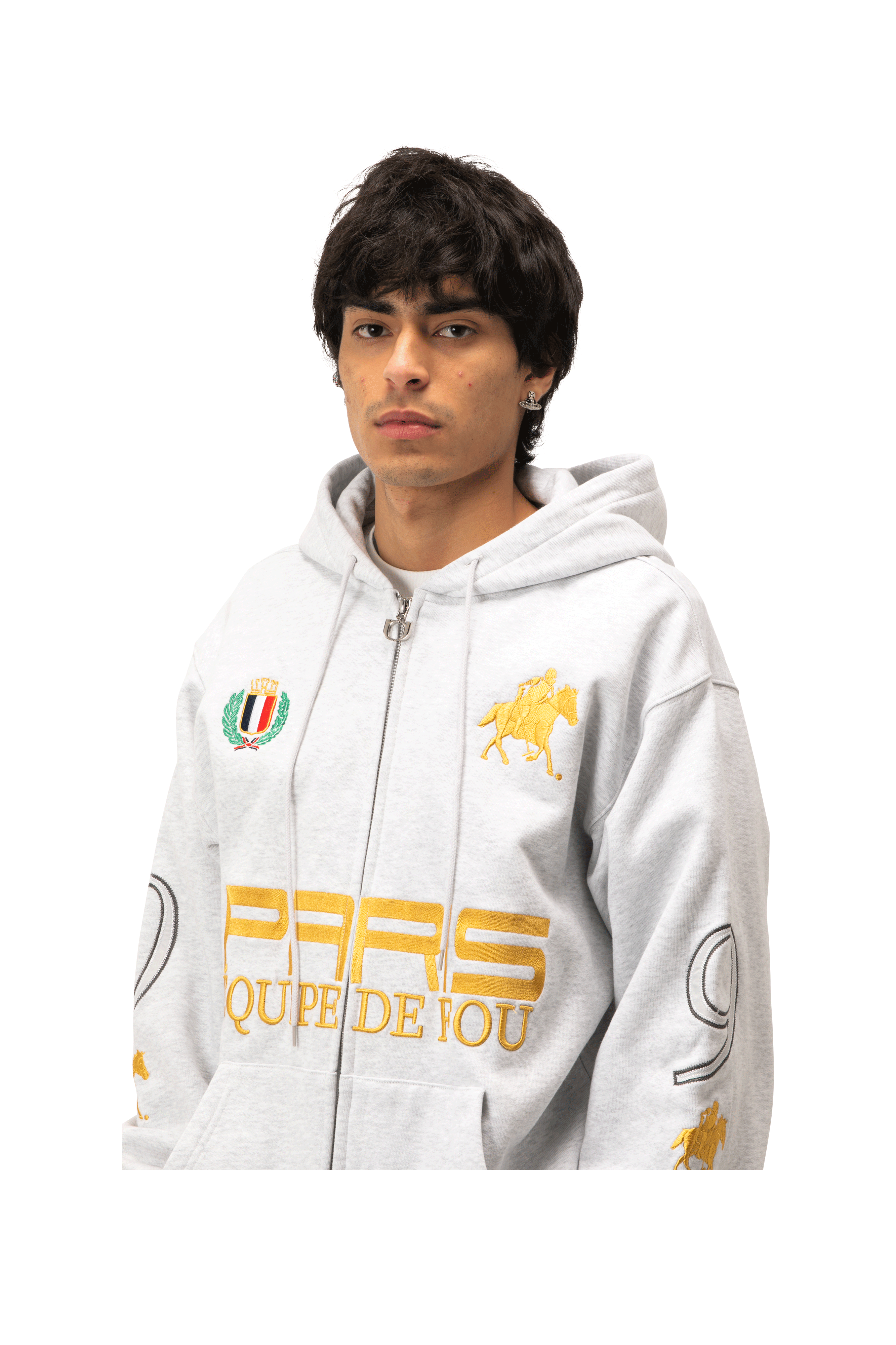Equipe De Fou Zip-Up Hoodie