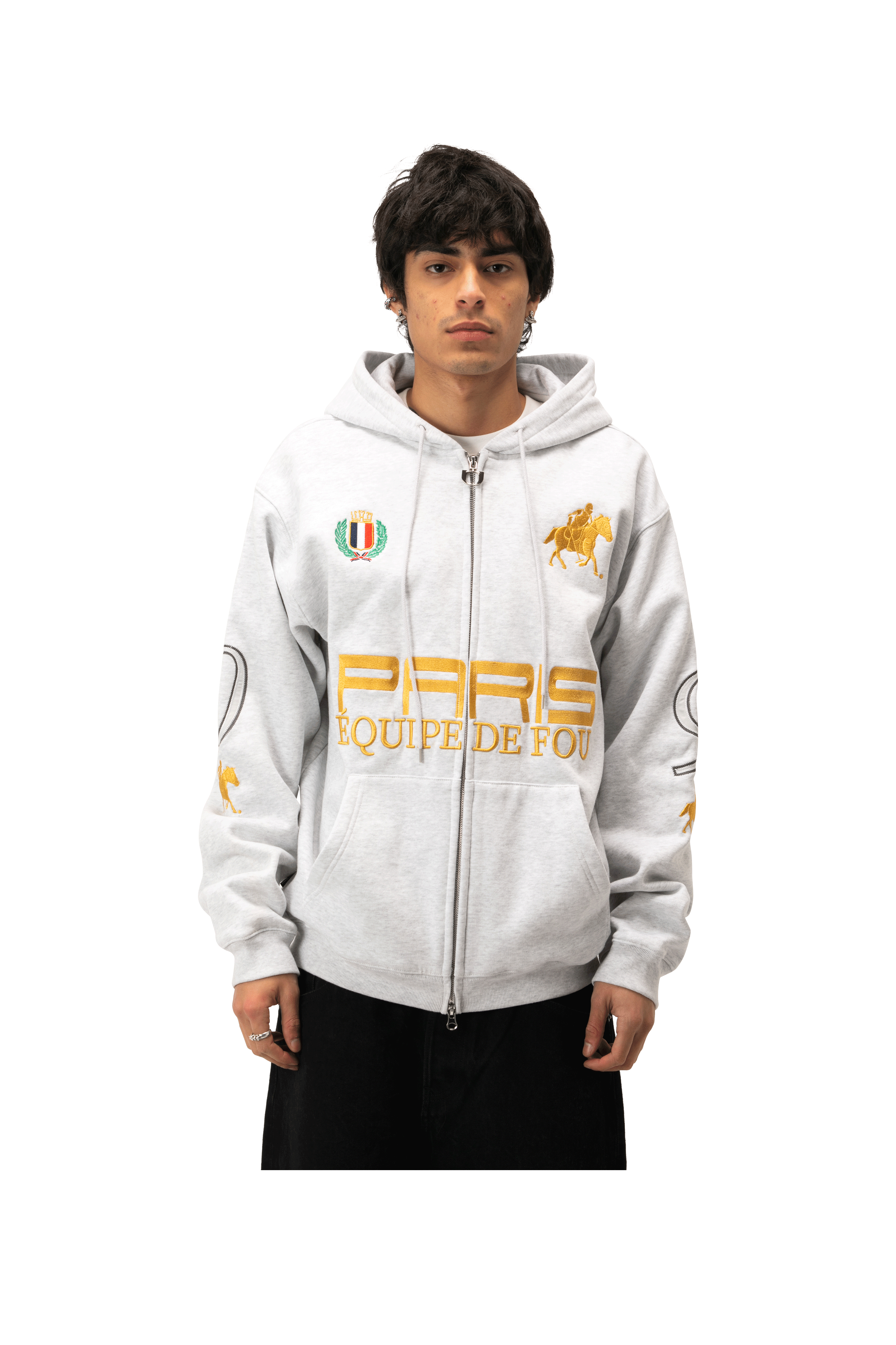 Equipe De Fou Zip-Up Hoodie