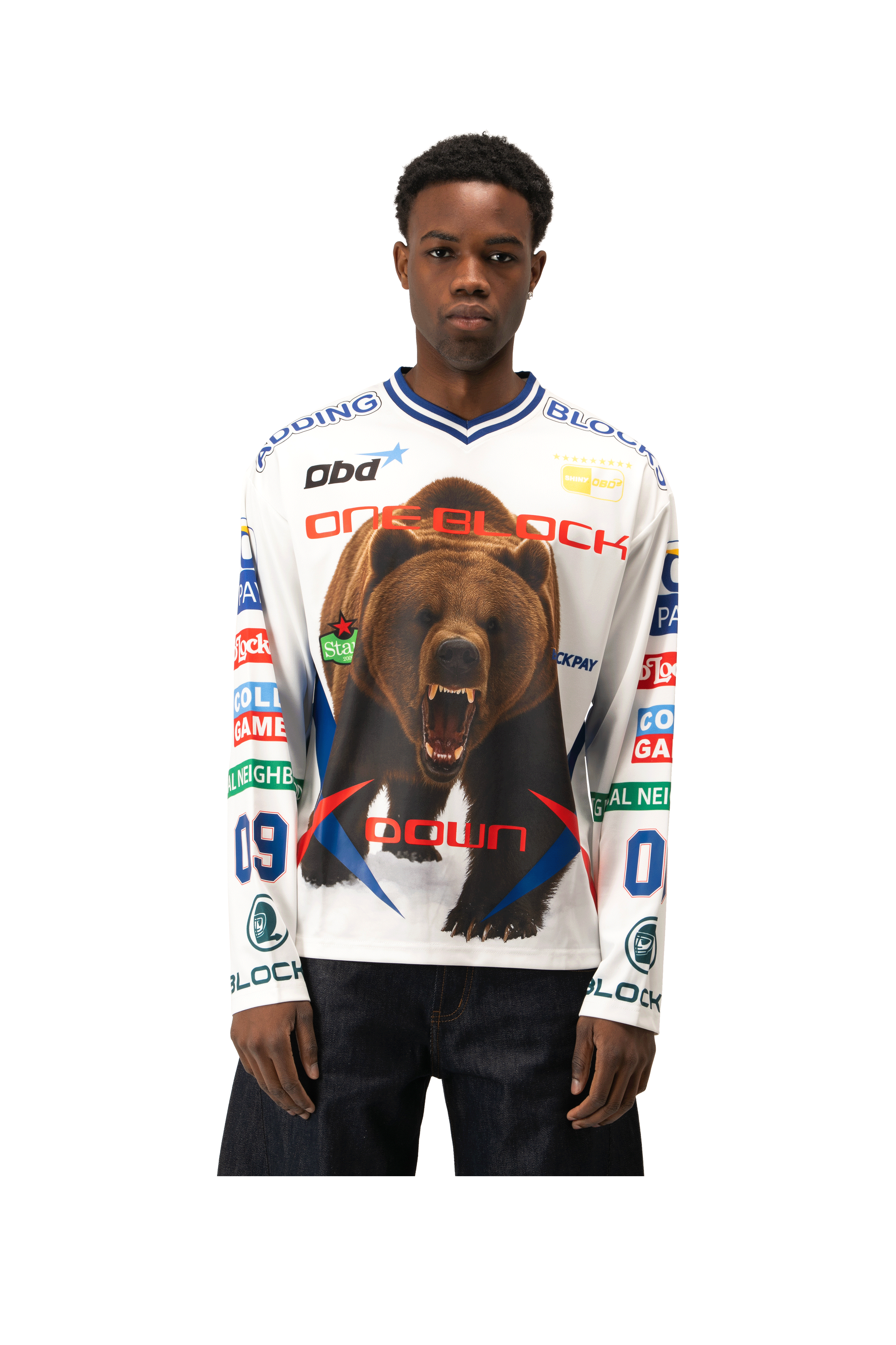 Bear Hockey Jersey.