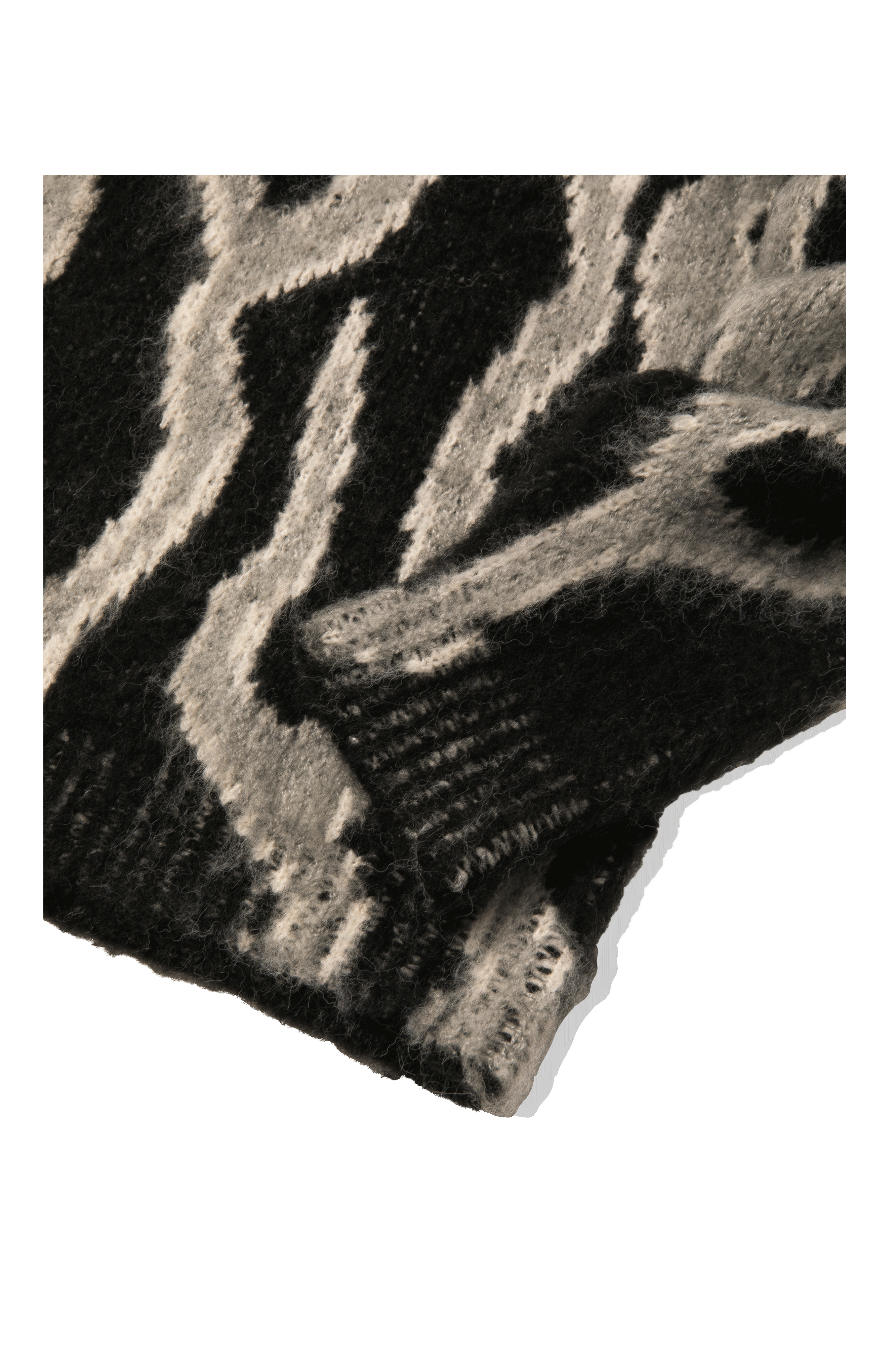 Flames Mohair Crewneck