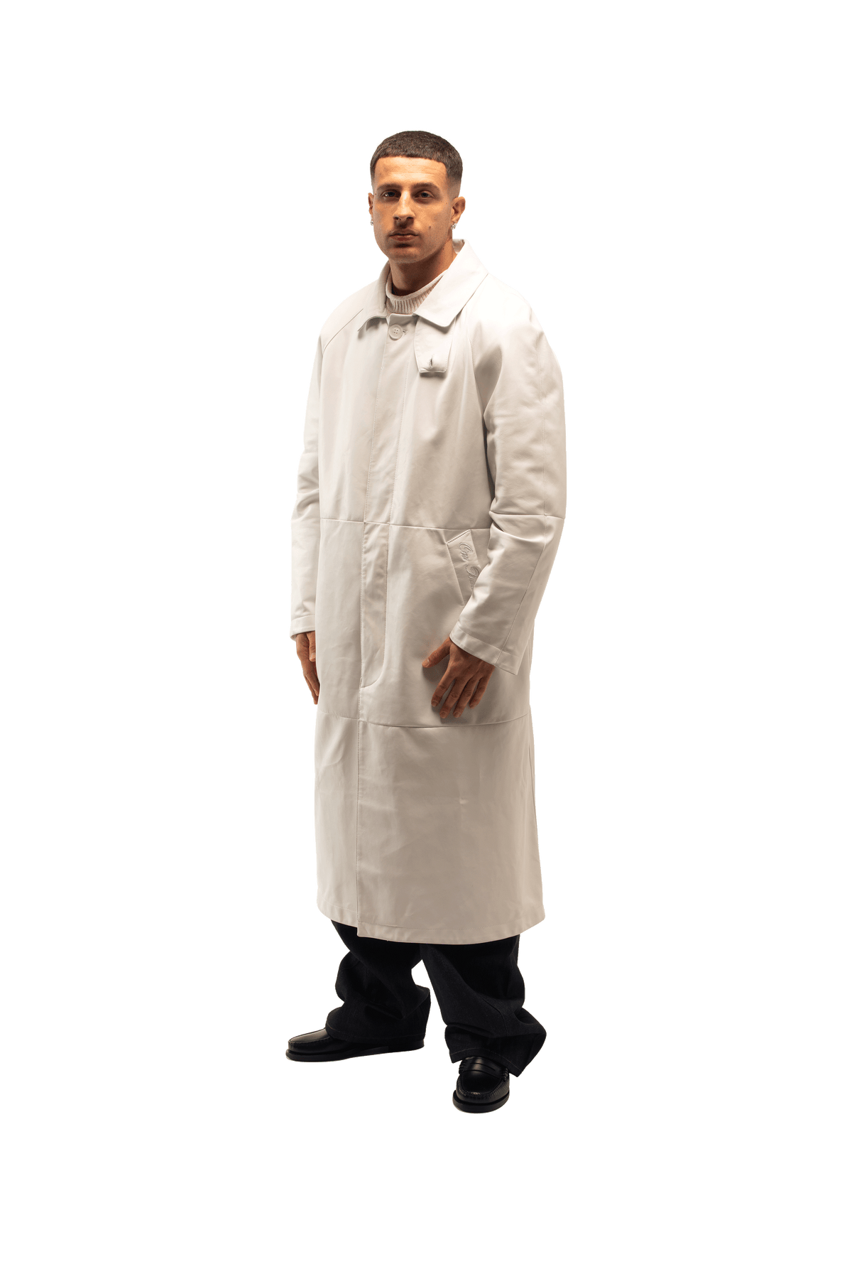 Leather Trench Coat