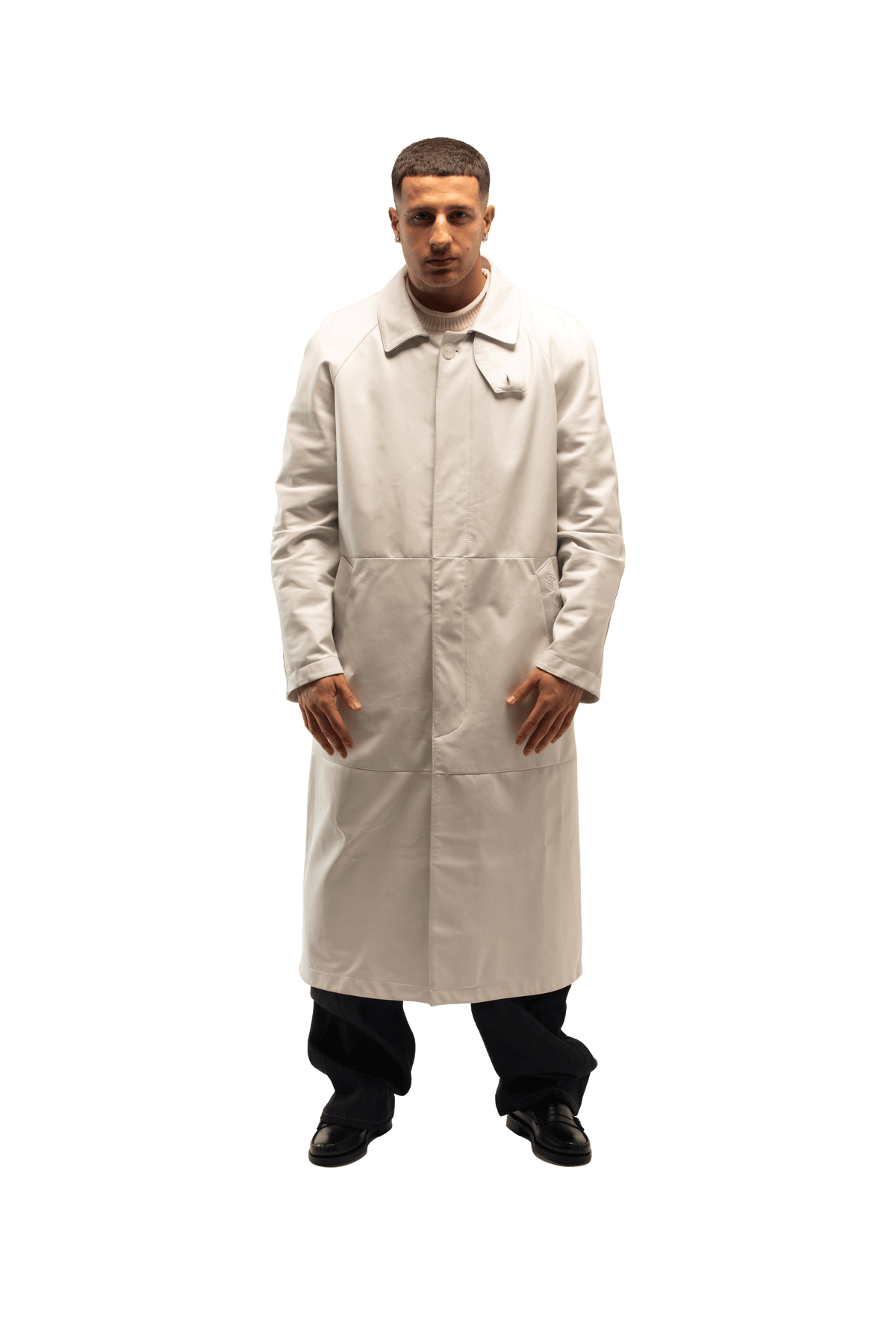 Leather Trench Coat