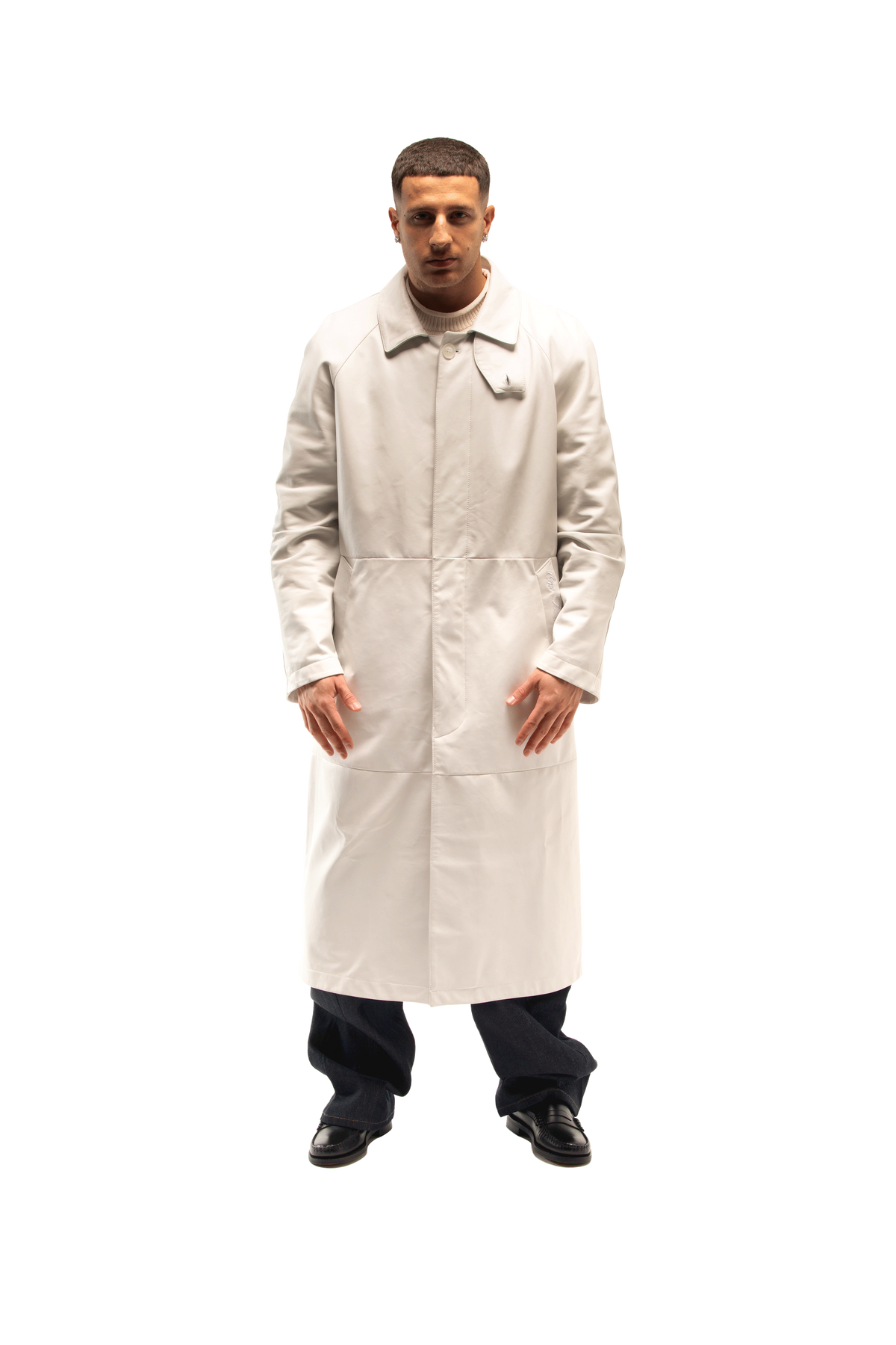 Leather Trench Coat