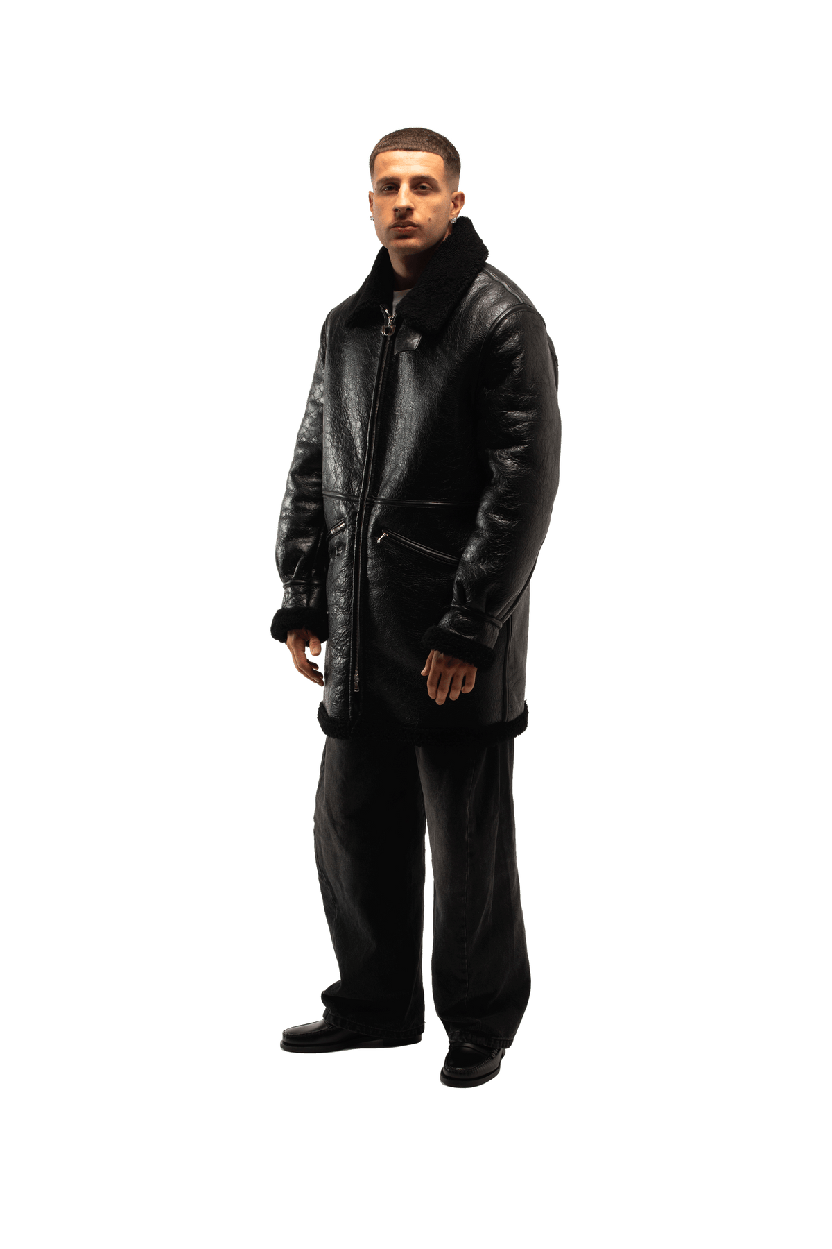 Shearling Coat.