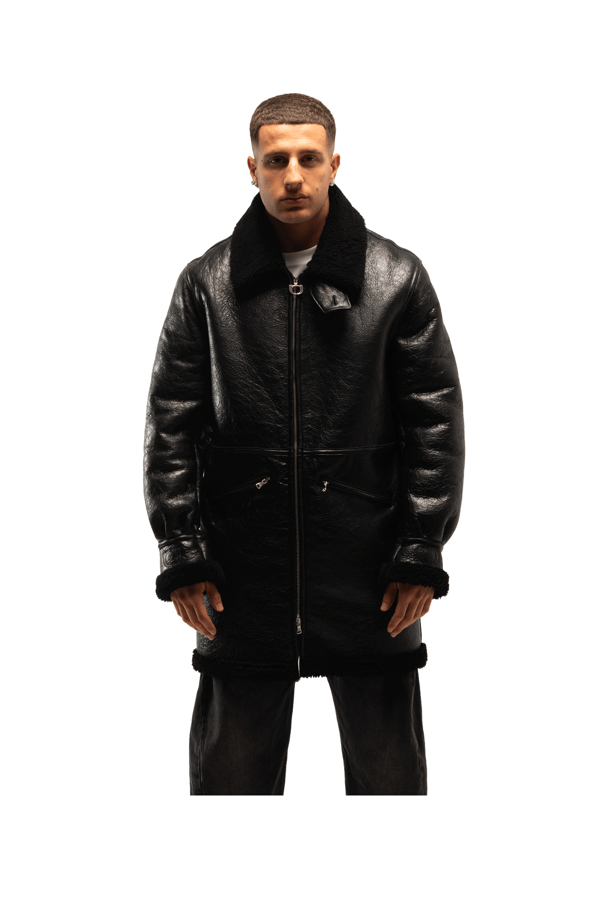 Shearling Coat.