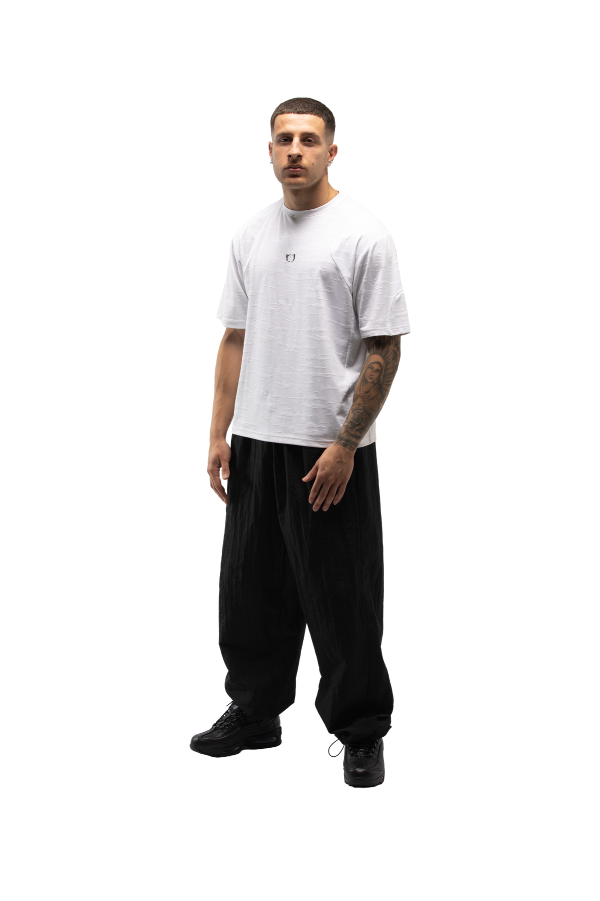 Technical Camo Jersey Tee.
