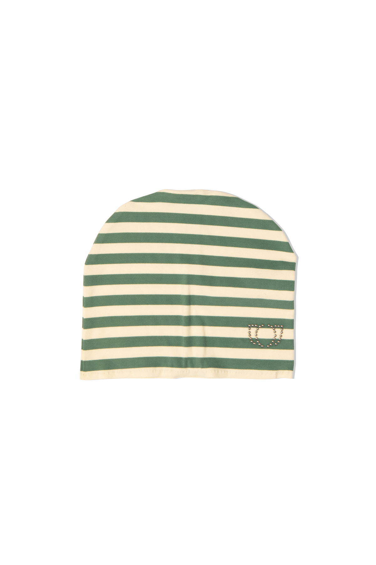 Studs Striped Beanie