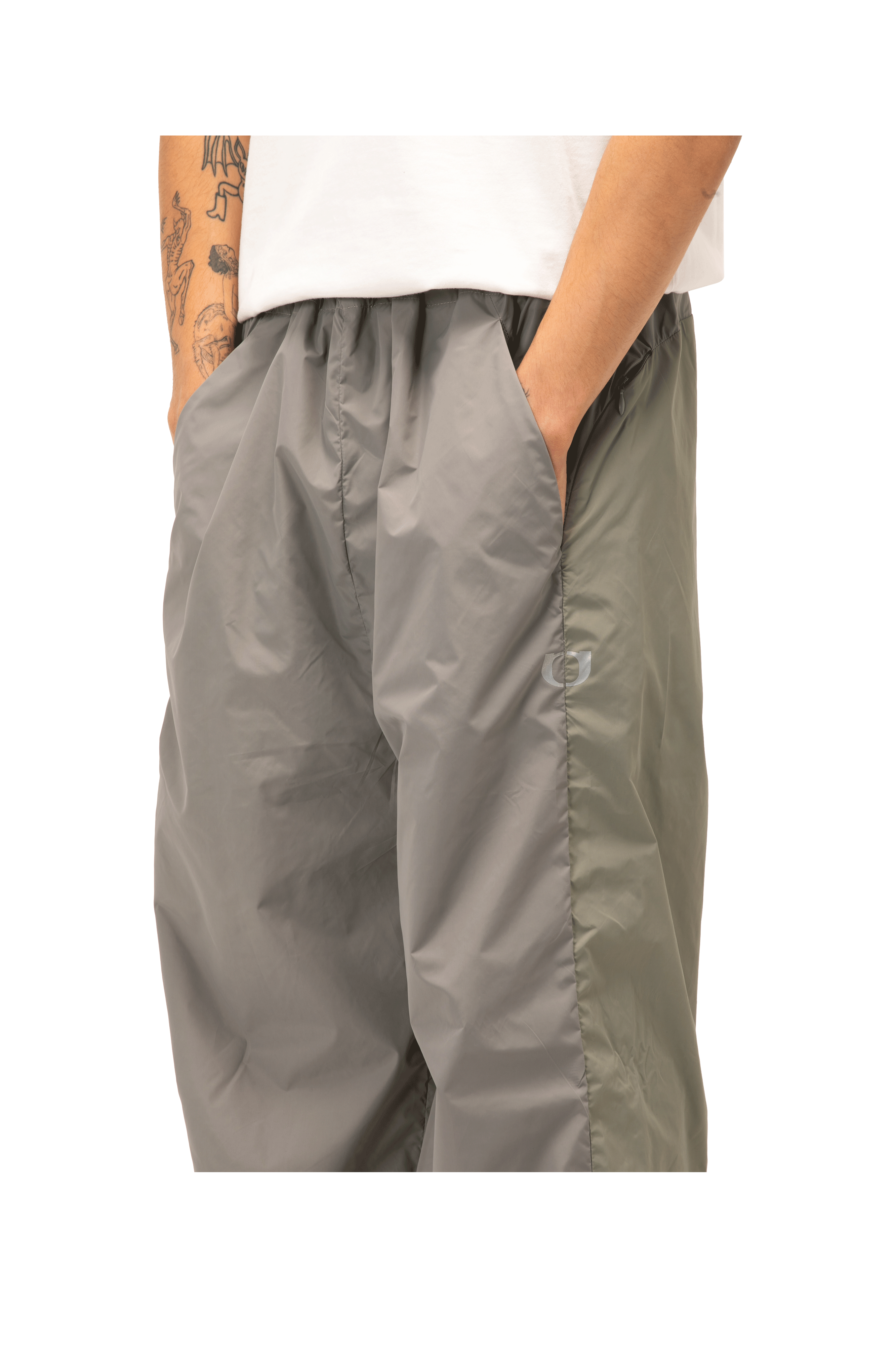 Double Cut Nylon Pants.