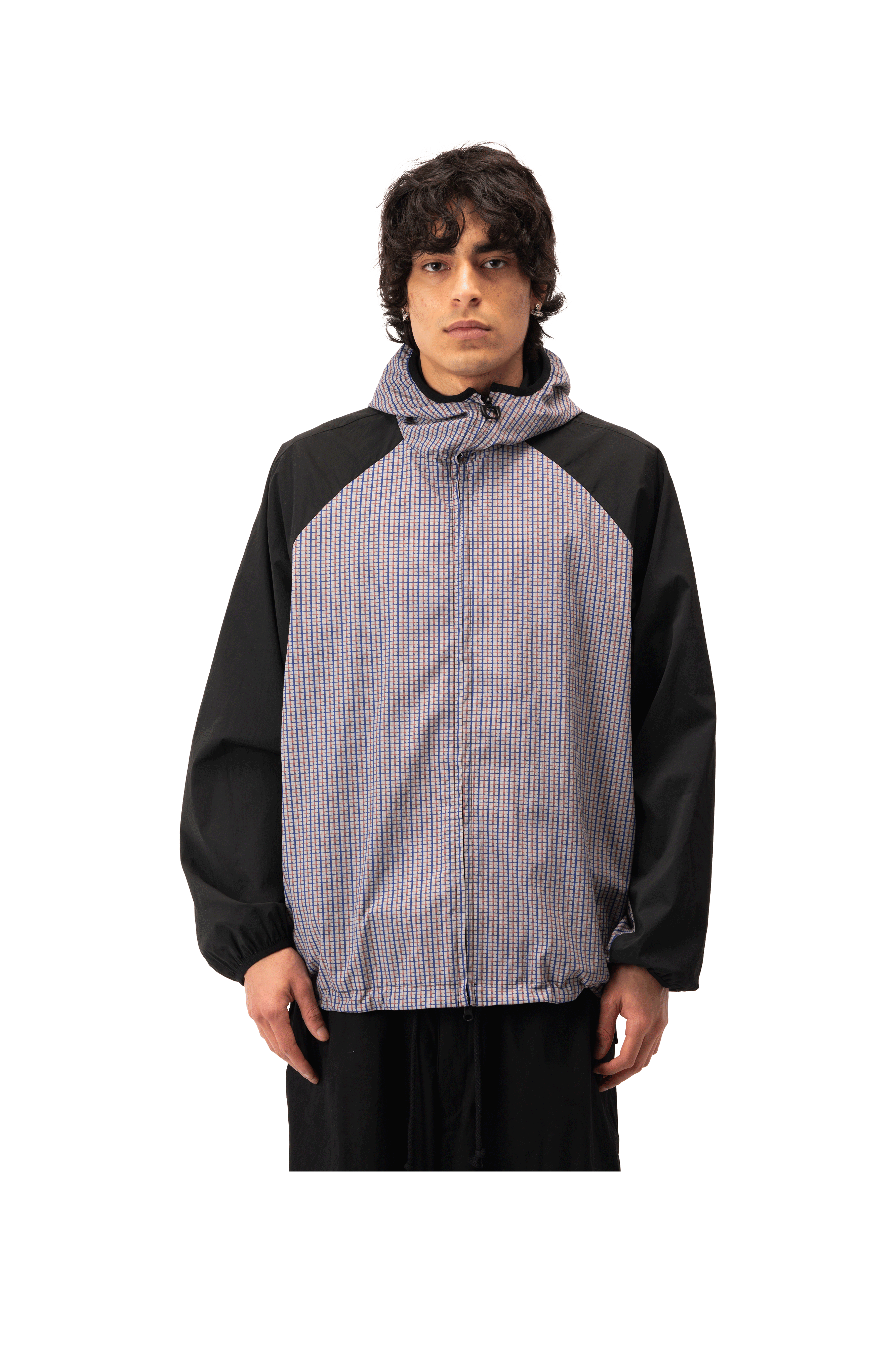 Contrast Panel Jacket.