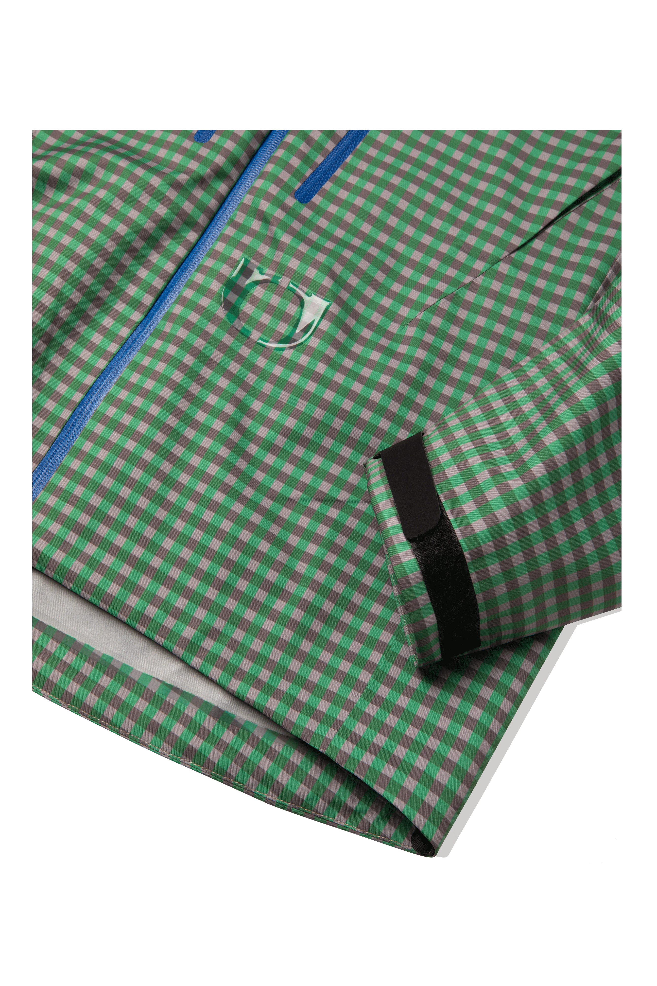 Technical Vichy Jacket