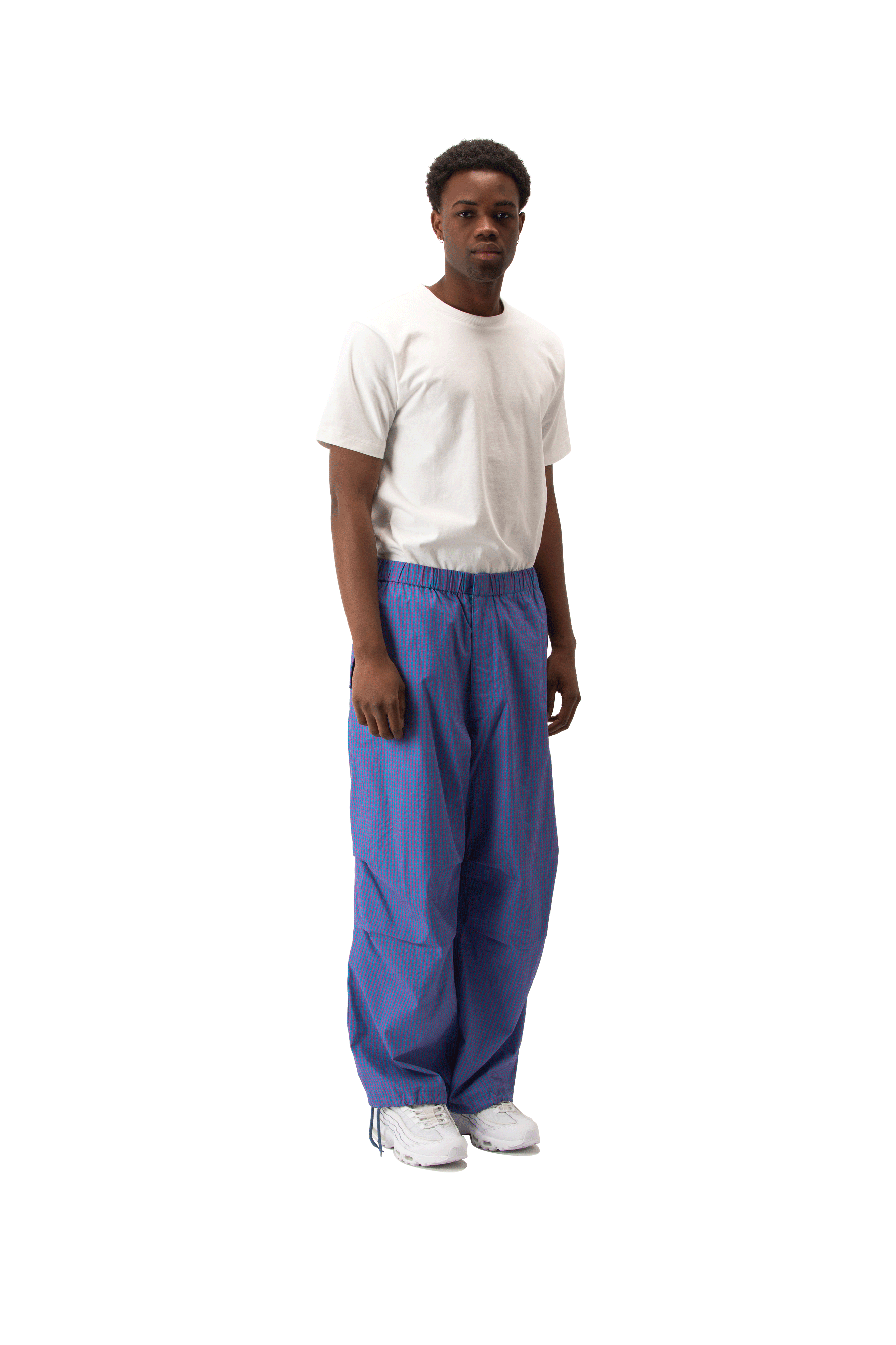Vichy Nylon Overpant