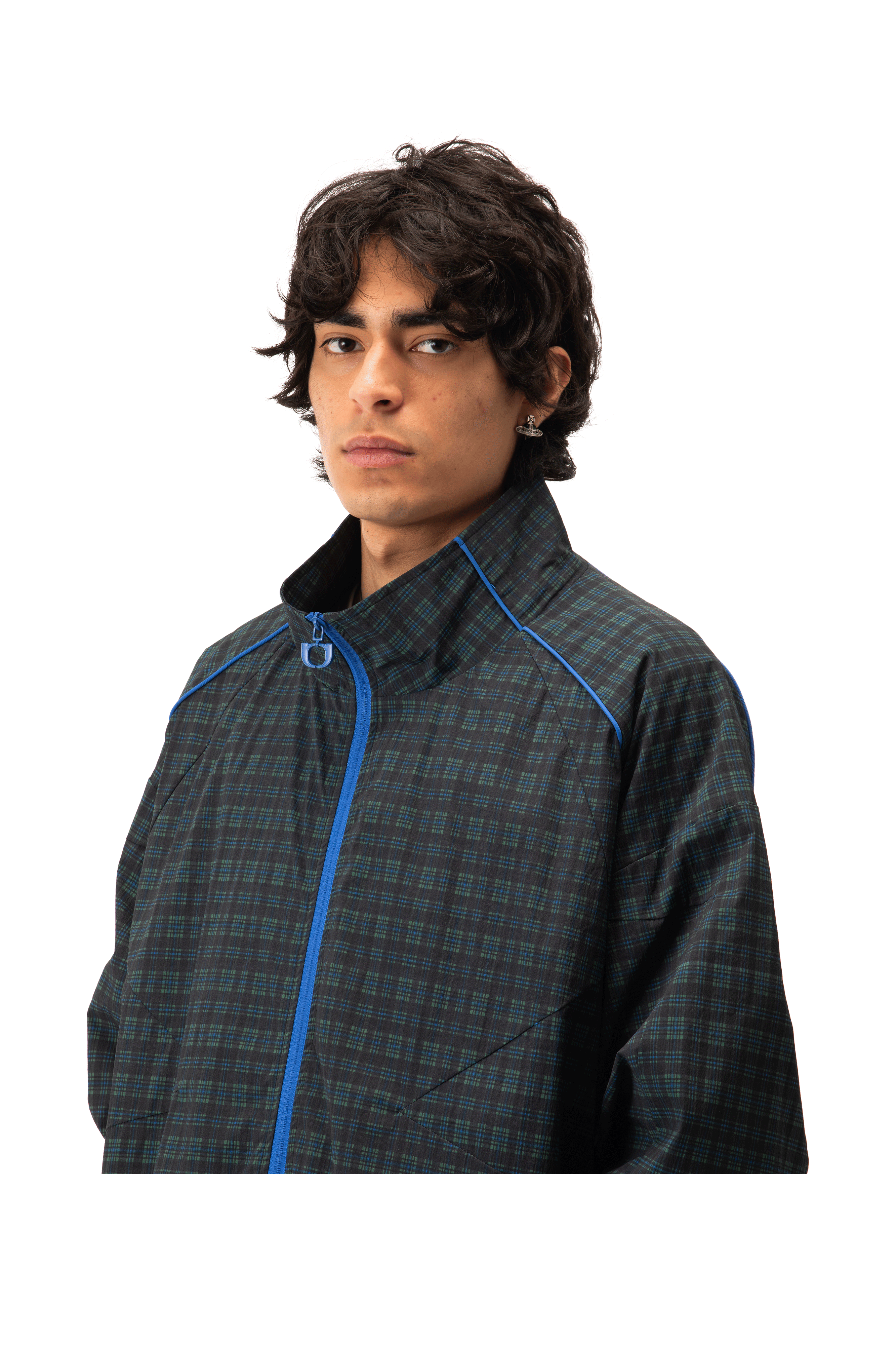 Stars Mix Print Track Jacket