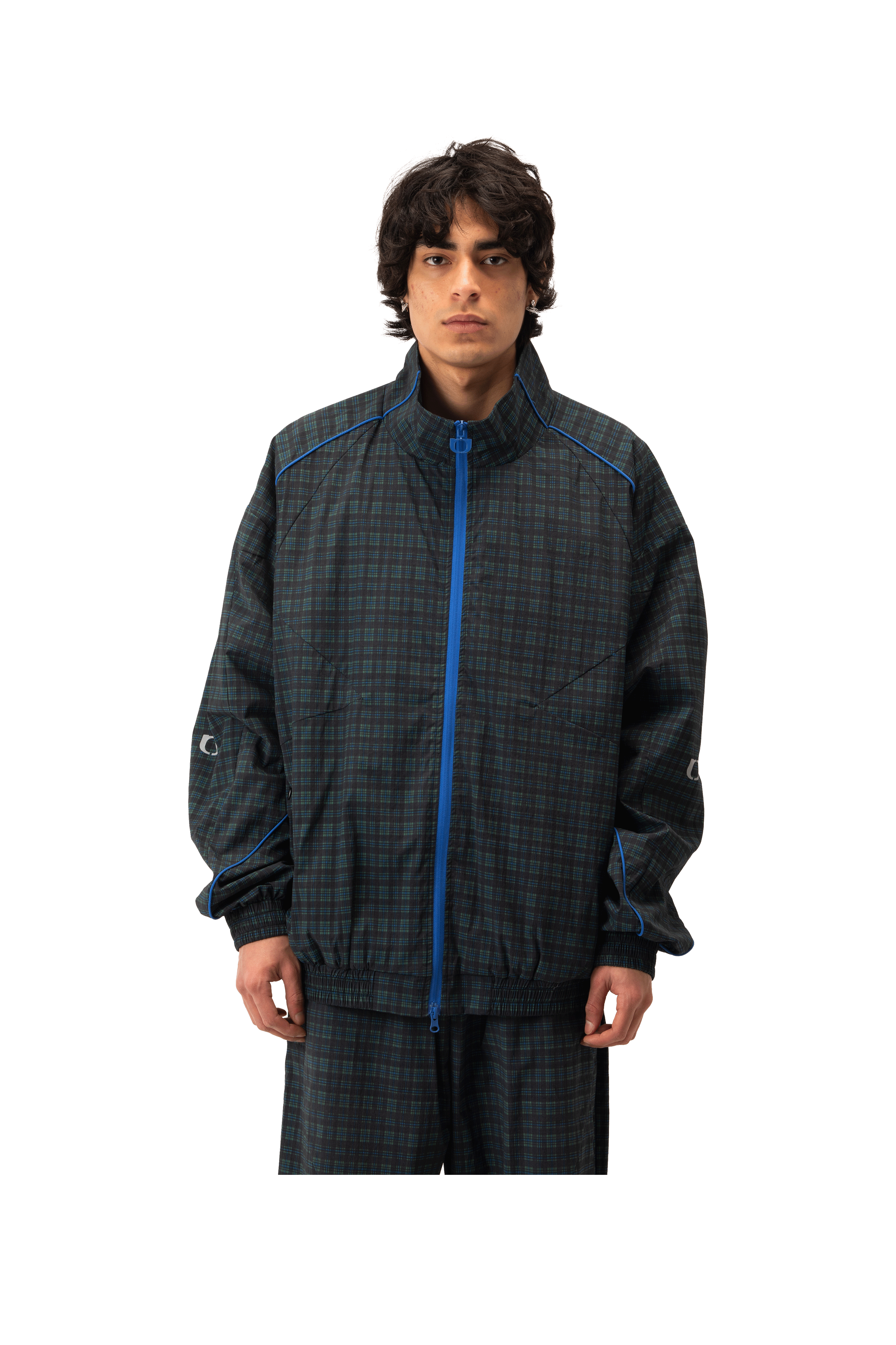 Stars Mix Print Track Jacket