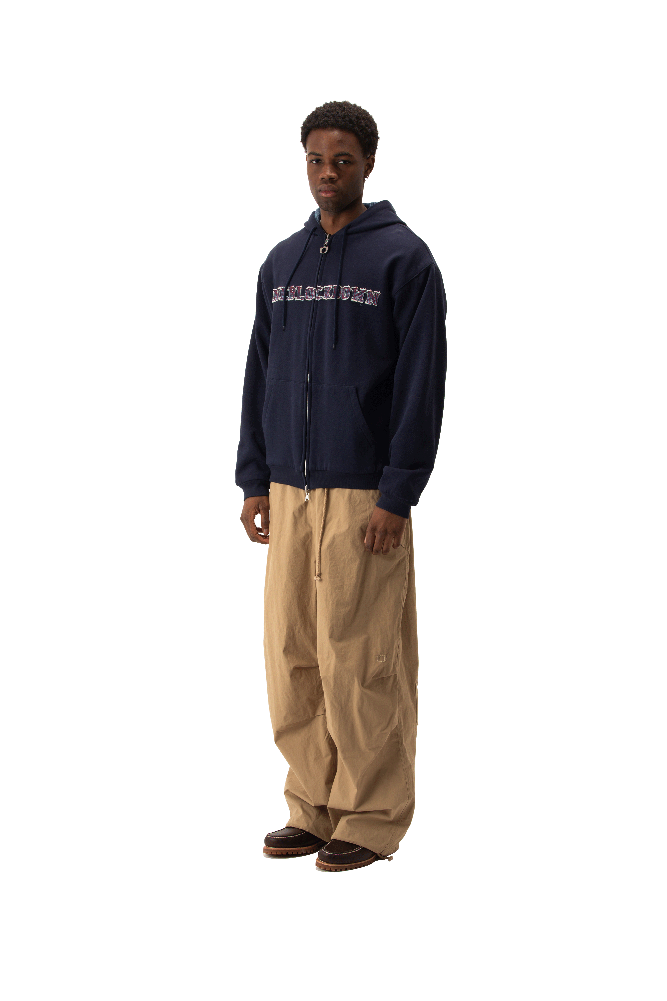 Reversible Logo Zip-Up Hoodie