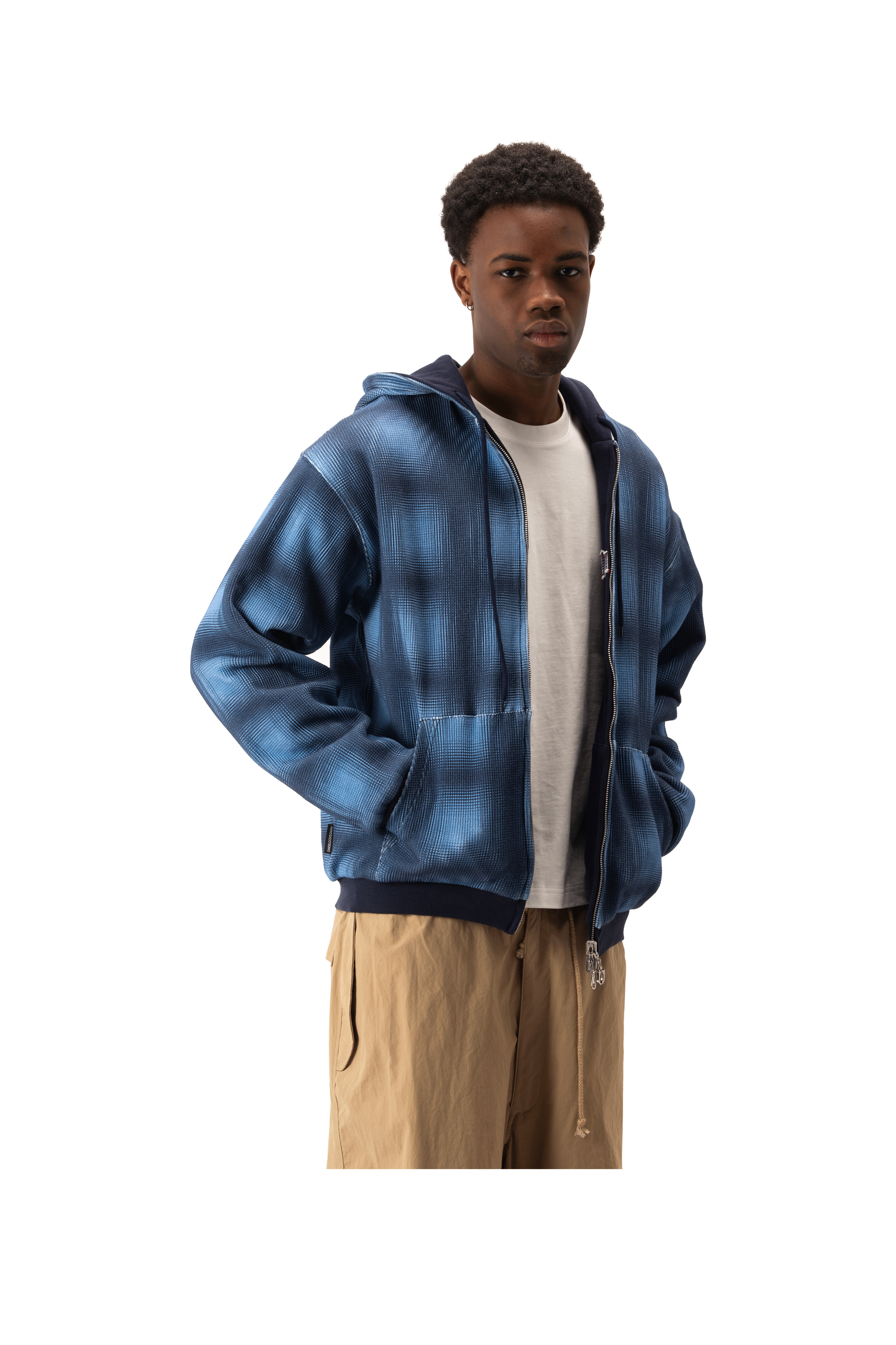 Reversible Logo Zip-Up Hoodie