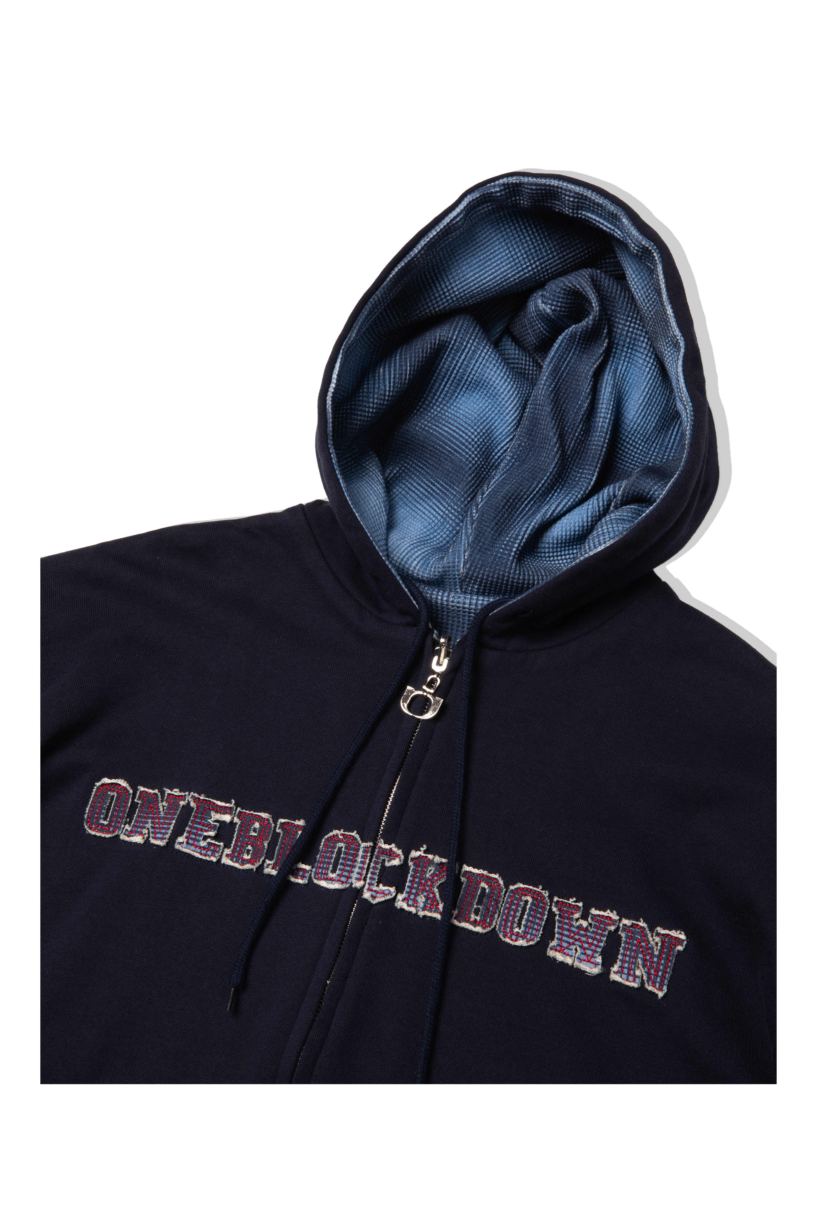 Reversible Logo Zip-Up Hoodie