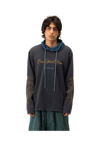 Stadium Longsleeve Hood T-Shirt