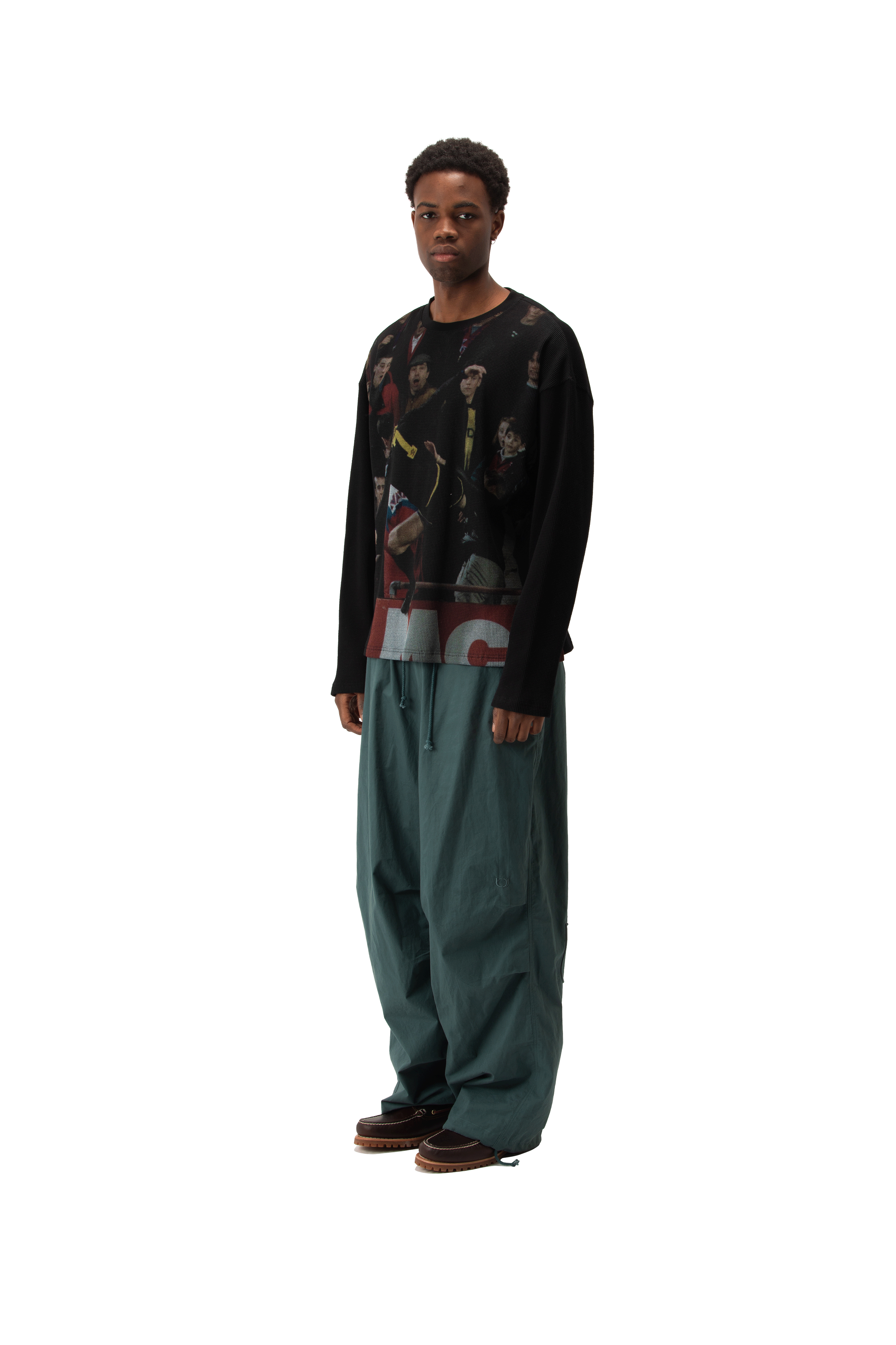 Kung-Fu Kick Waffle Top