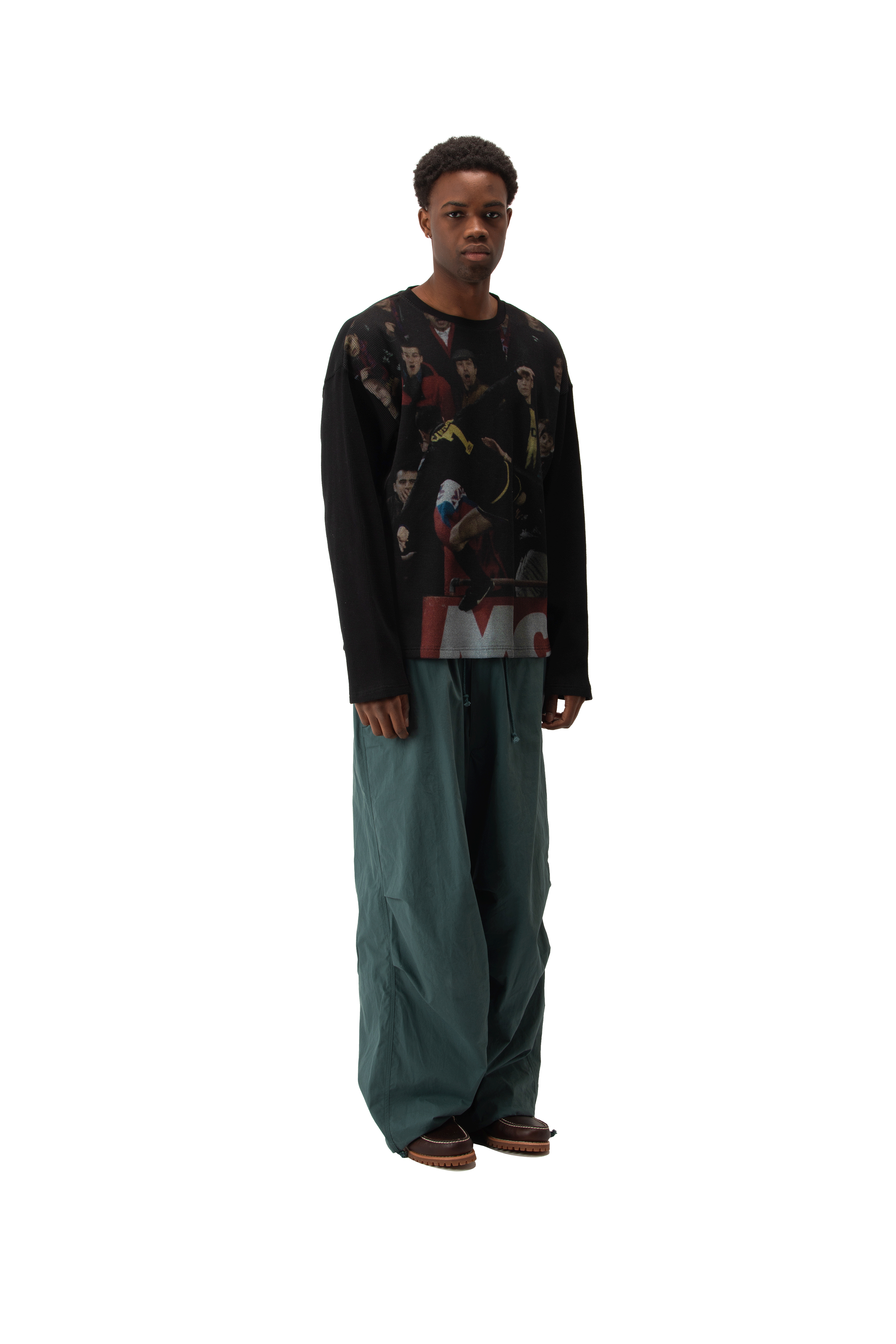 Kung-Fu Kick Waffle Top