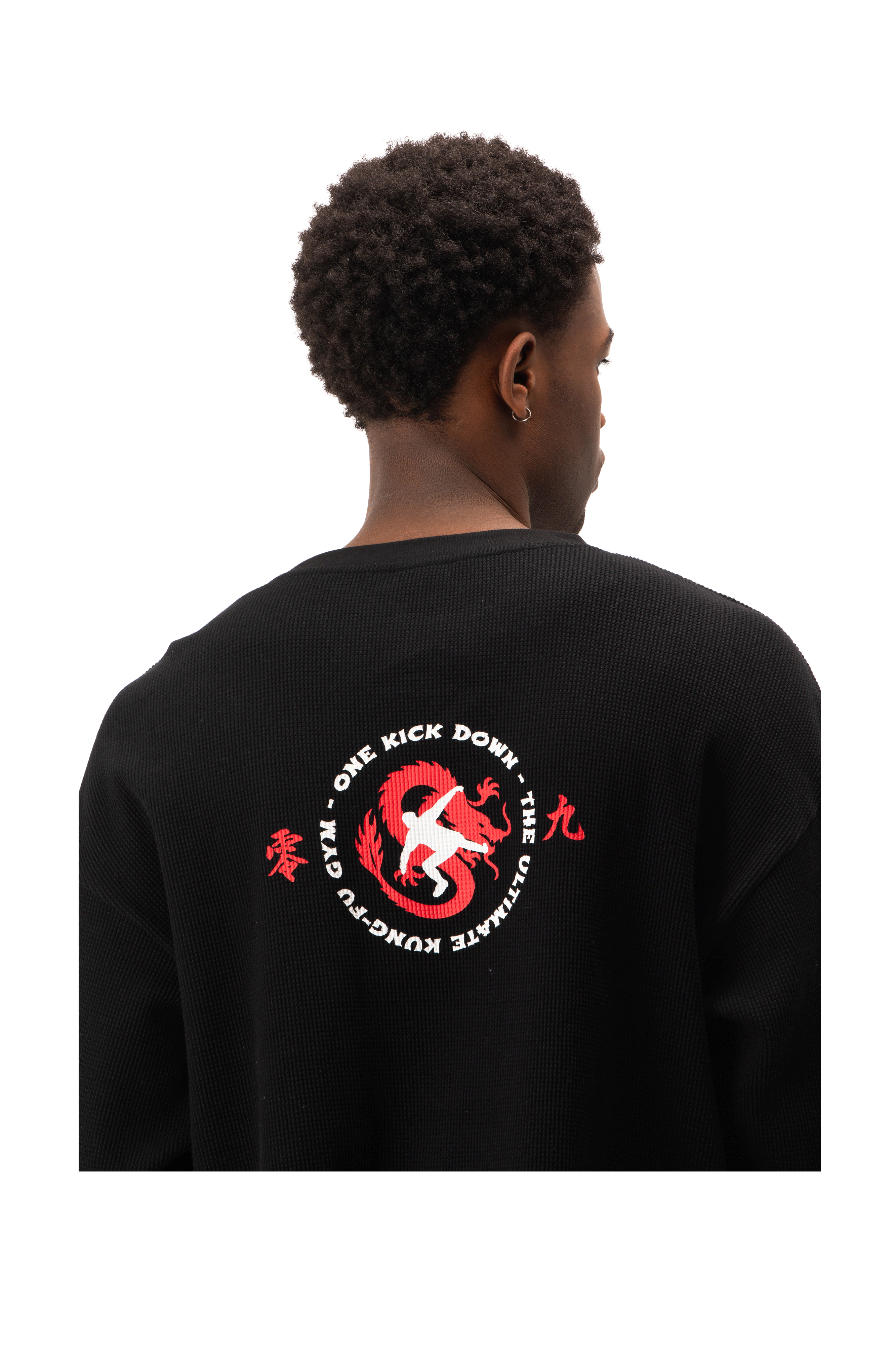 Kung-Fu Kick Waffle Top