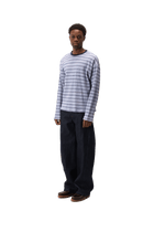 Logo Stripe Waffle Top