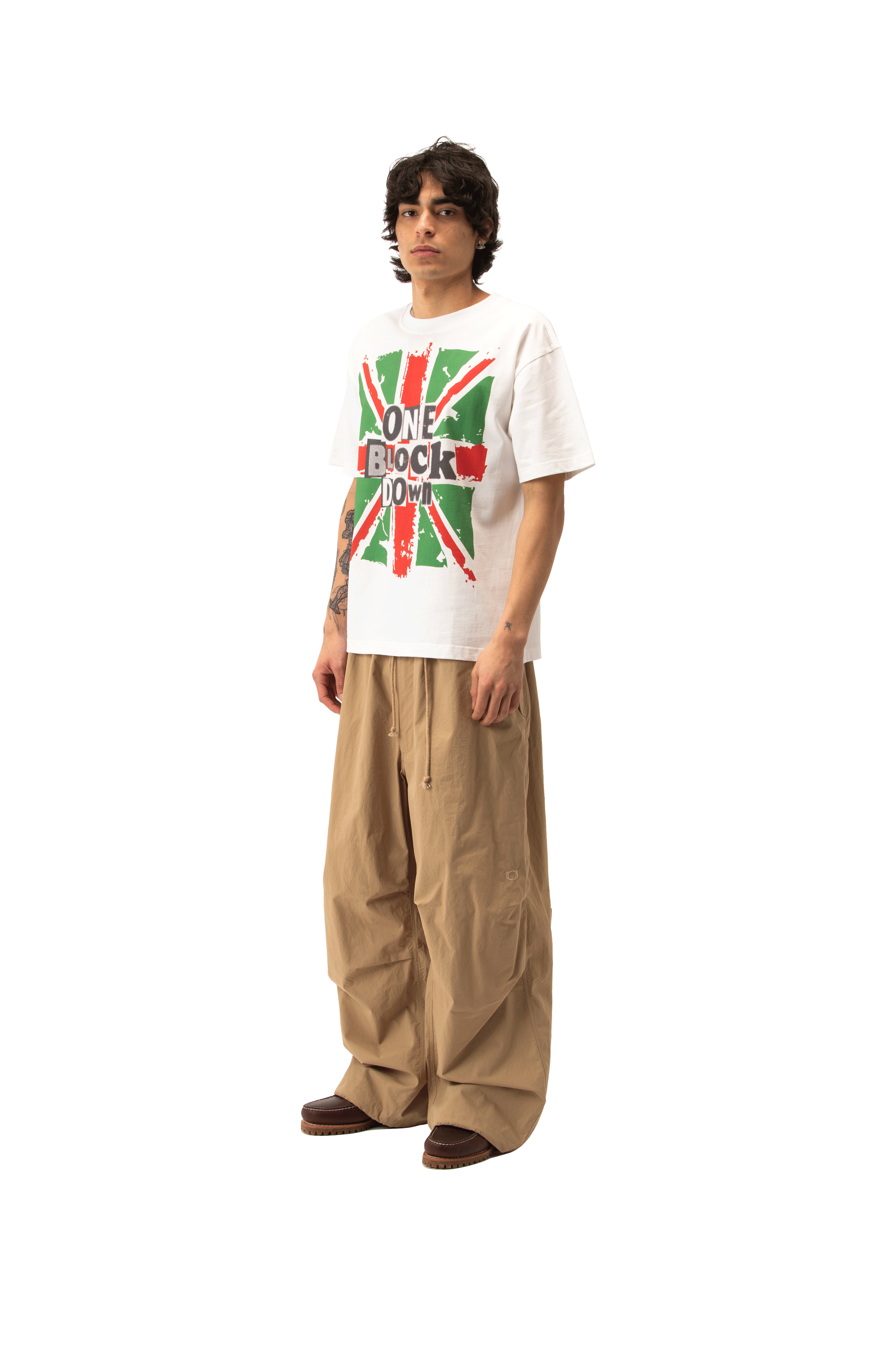 Flag Lettering T-shirt