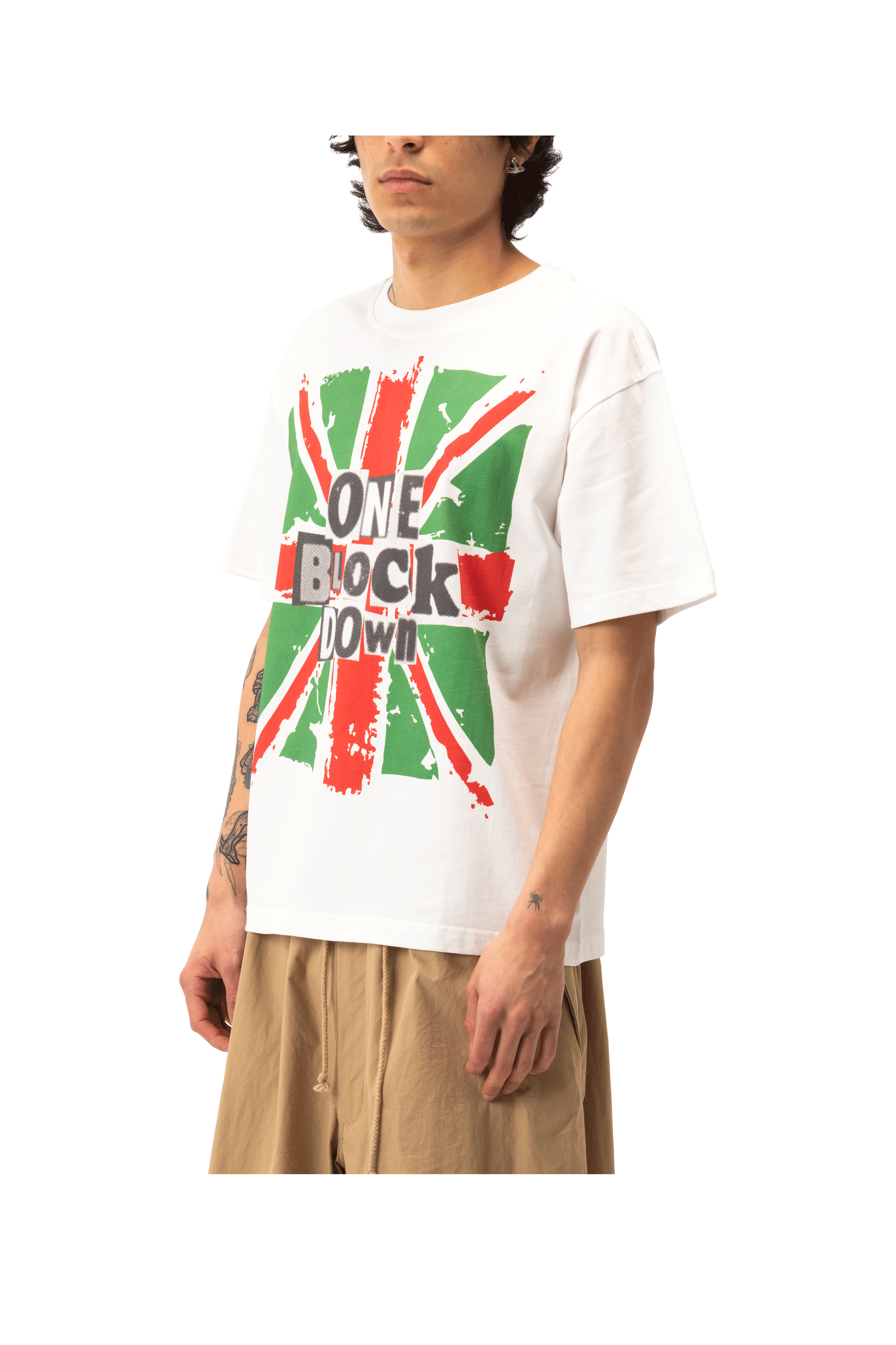 Flag Lettering T-shirt