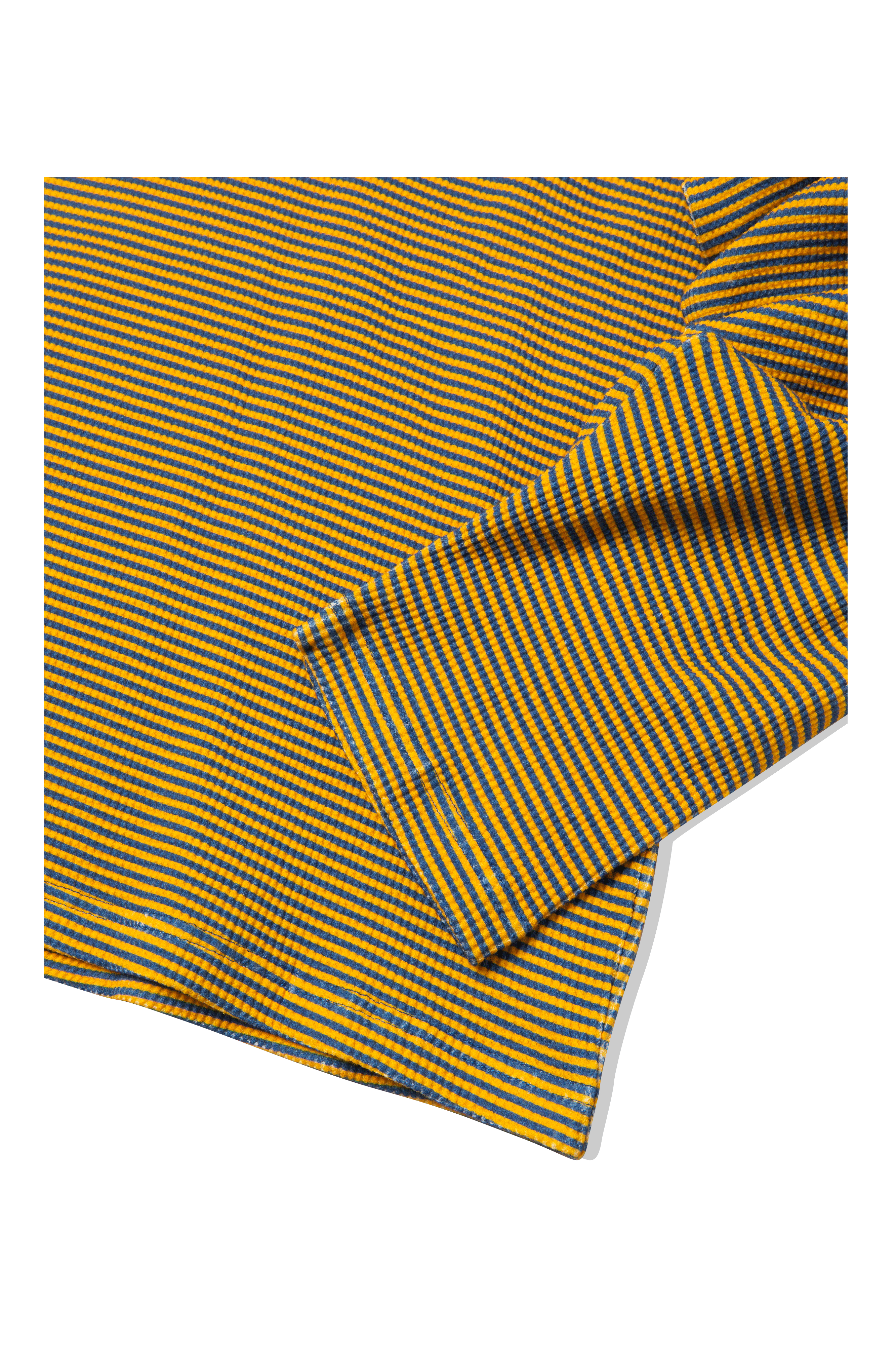 Stripe Waffle Longsleeve Top