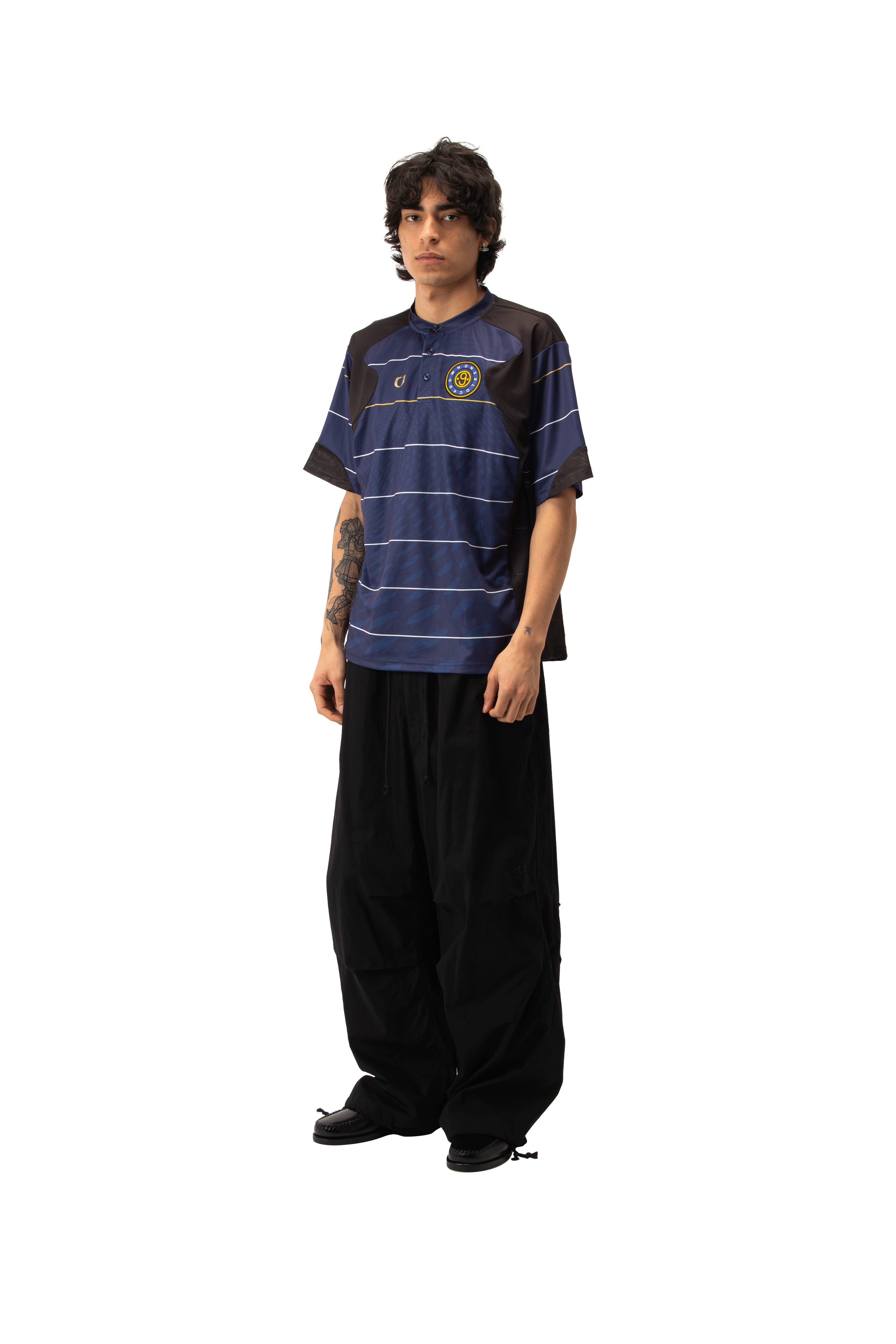 Pinstripe Link Soccer Tee