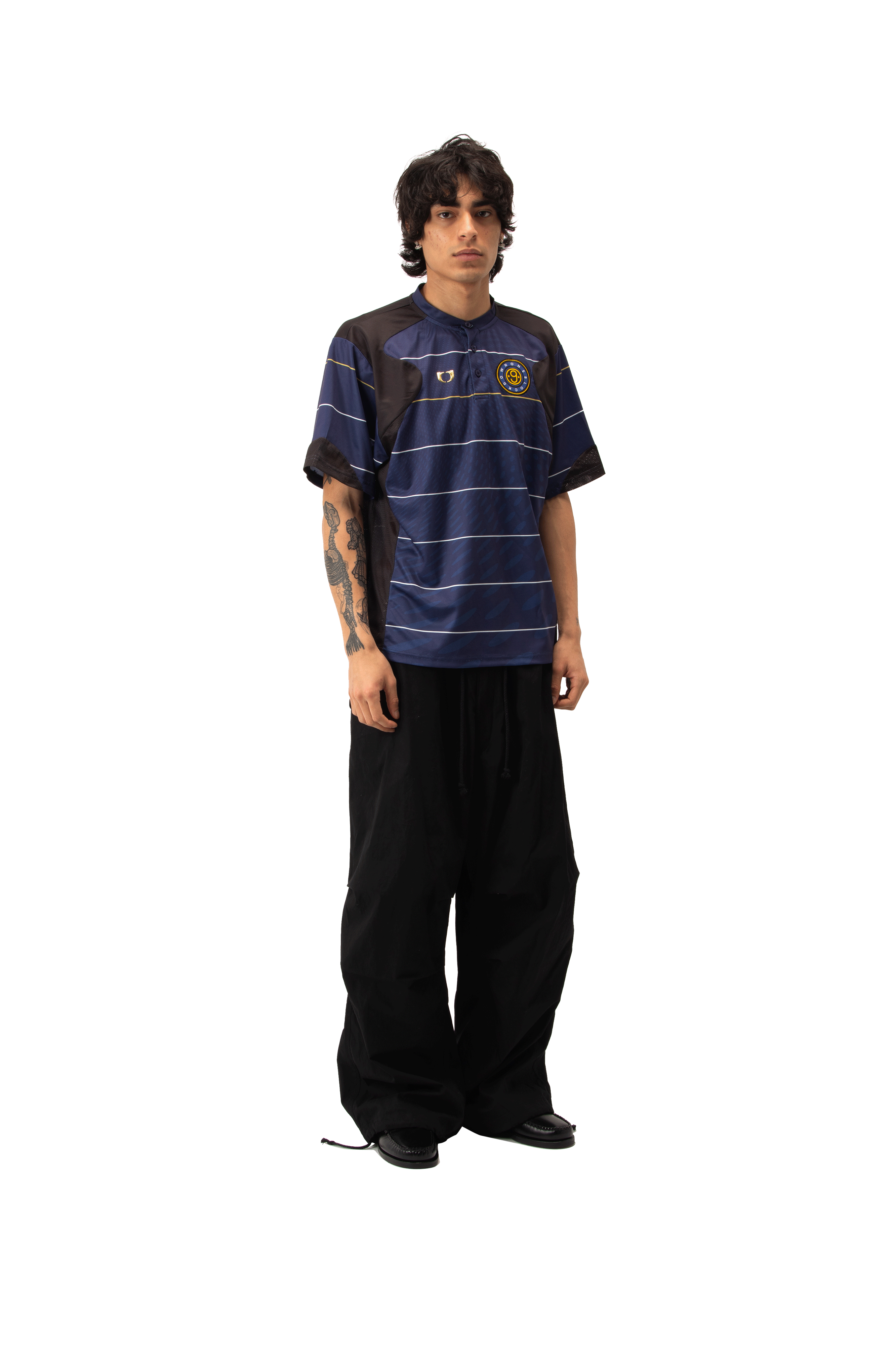 Pinstripe Link Soccer Tee