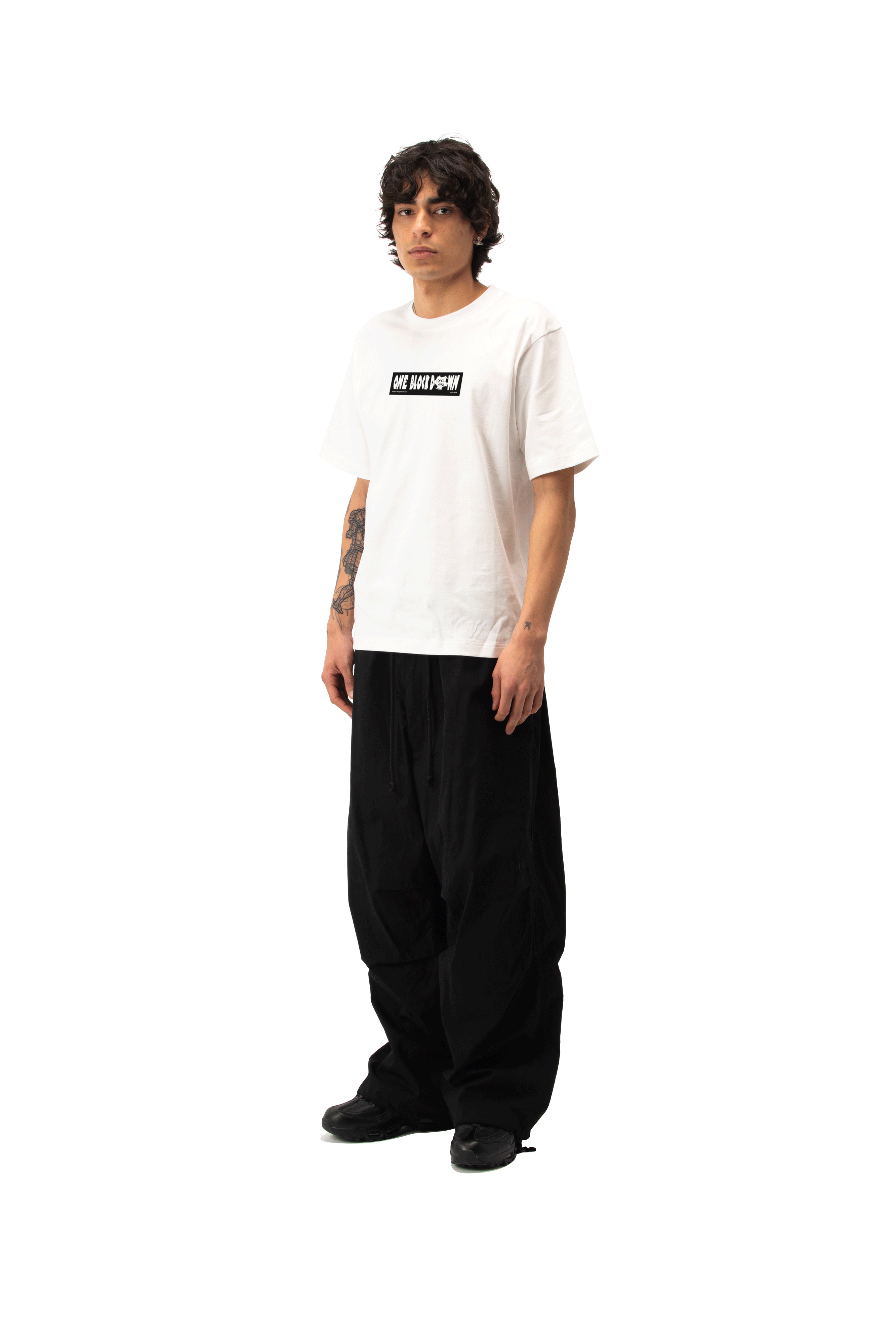 Business Card Boxy Tee