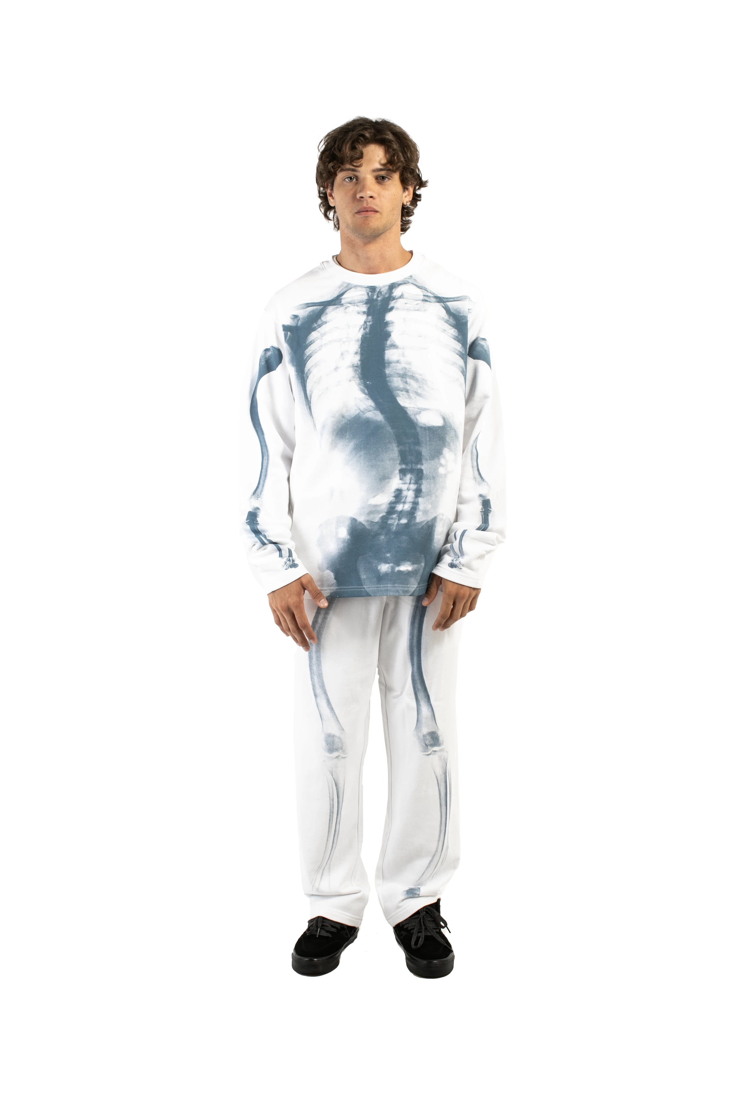 Wave Bones Terry Longsleeve Shirt