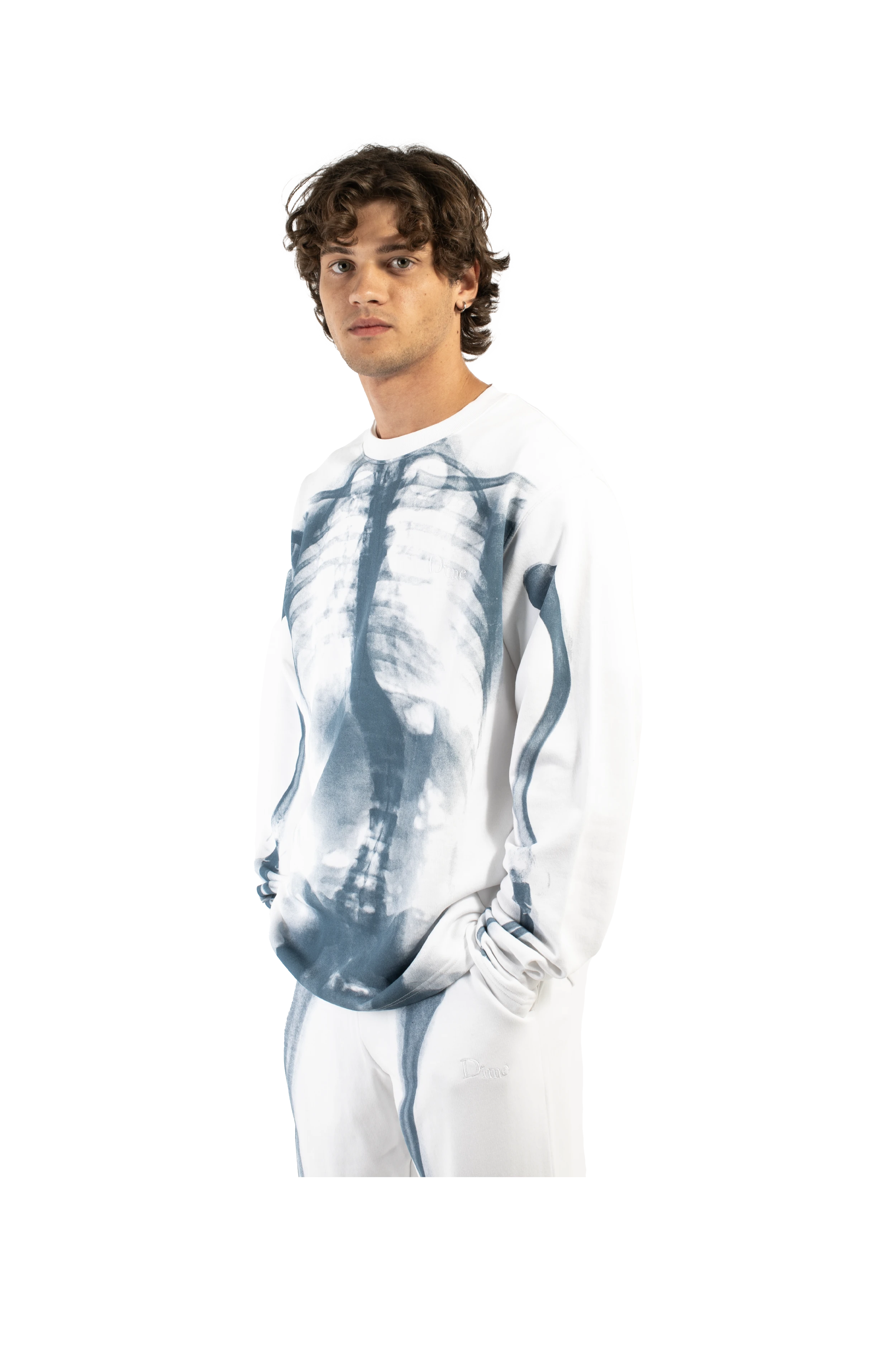 Wave Bones Terry Longsleeve Shirt