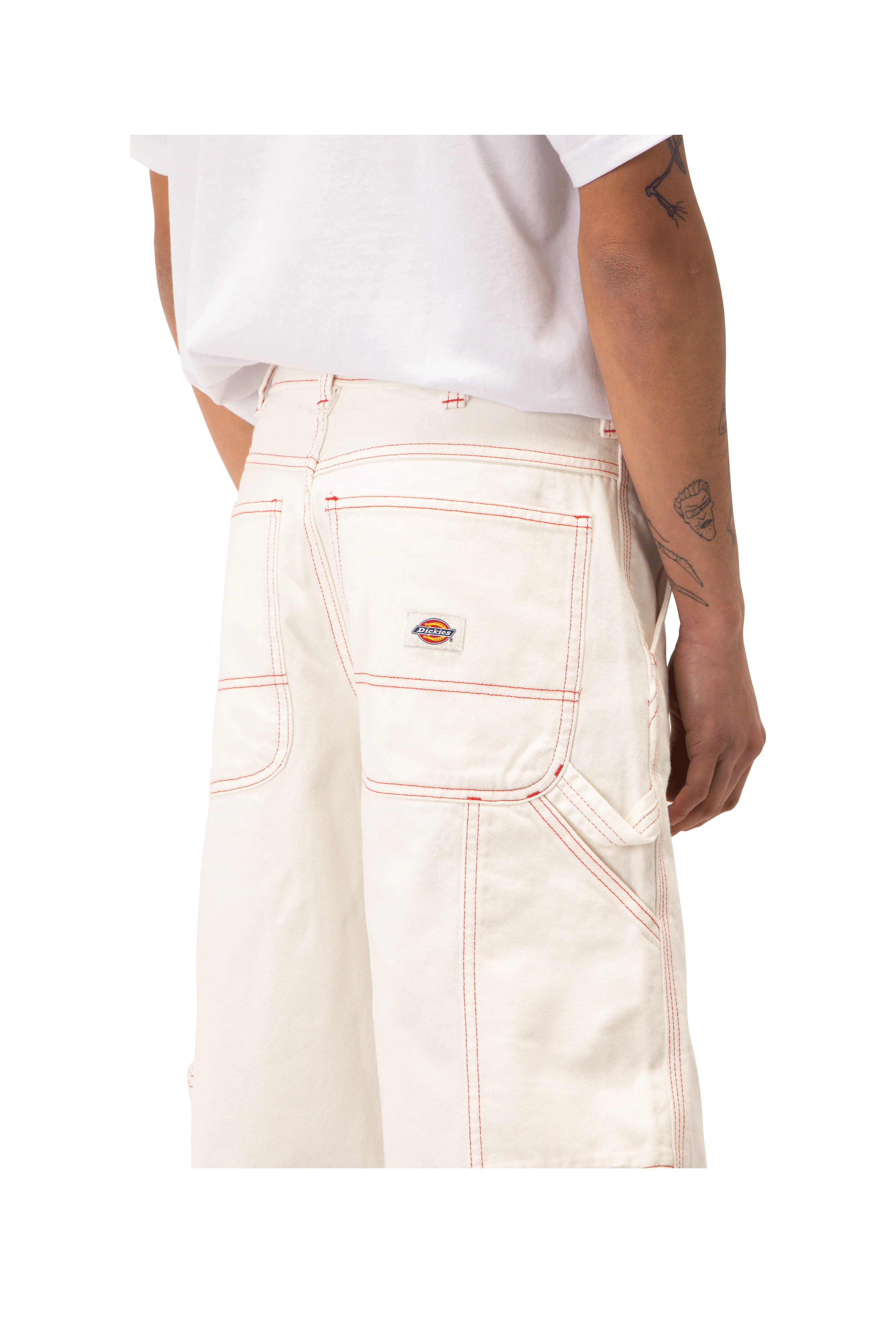 Loose Denim Painter Short