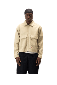Hemp Twill Trucker Jacket