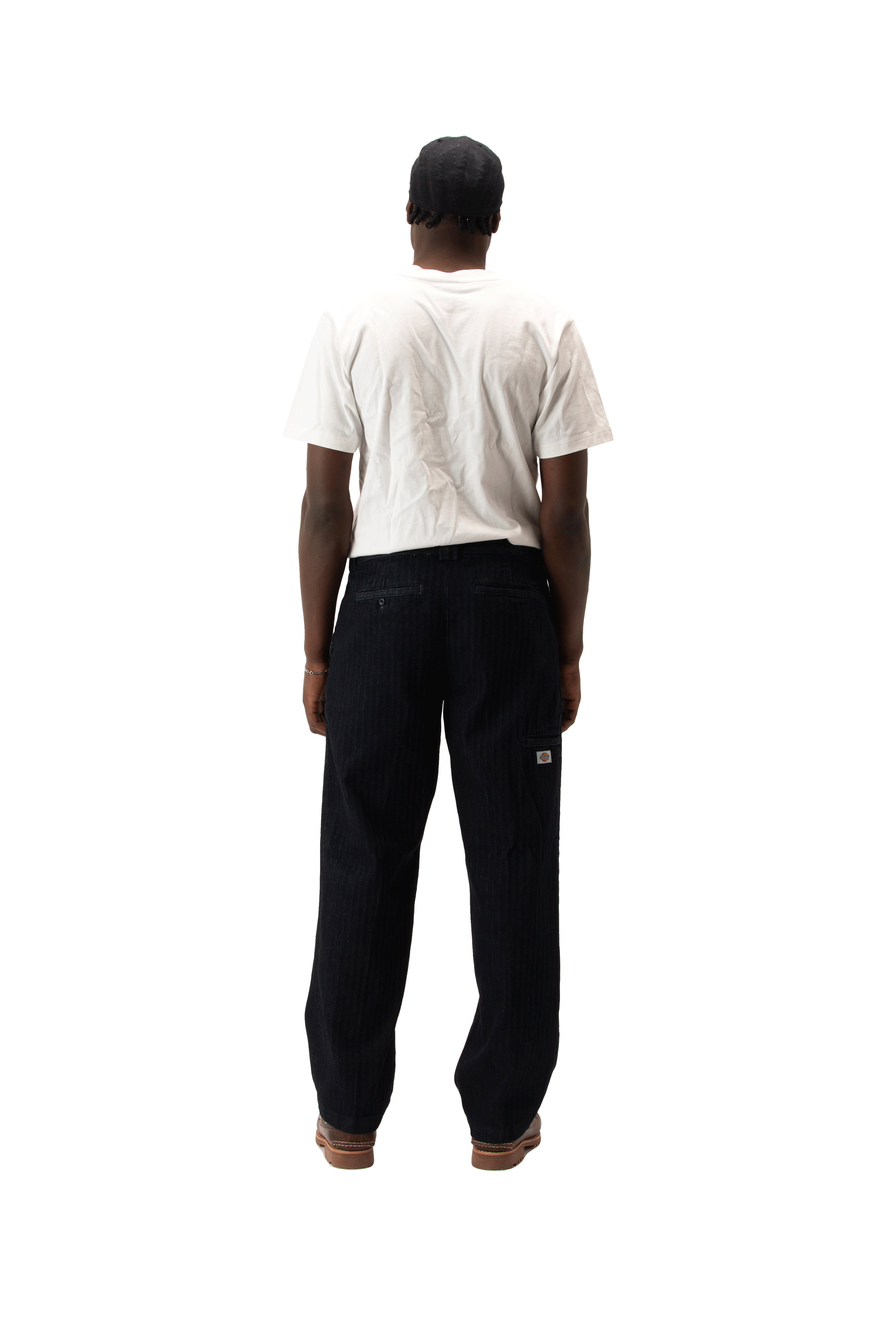 Selvedge Herringbone Denim Rinsed