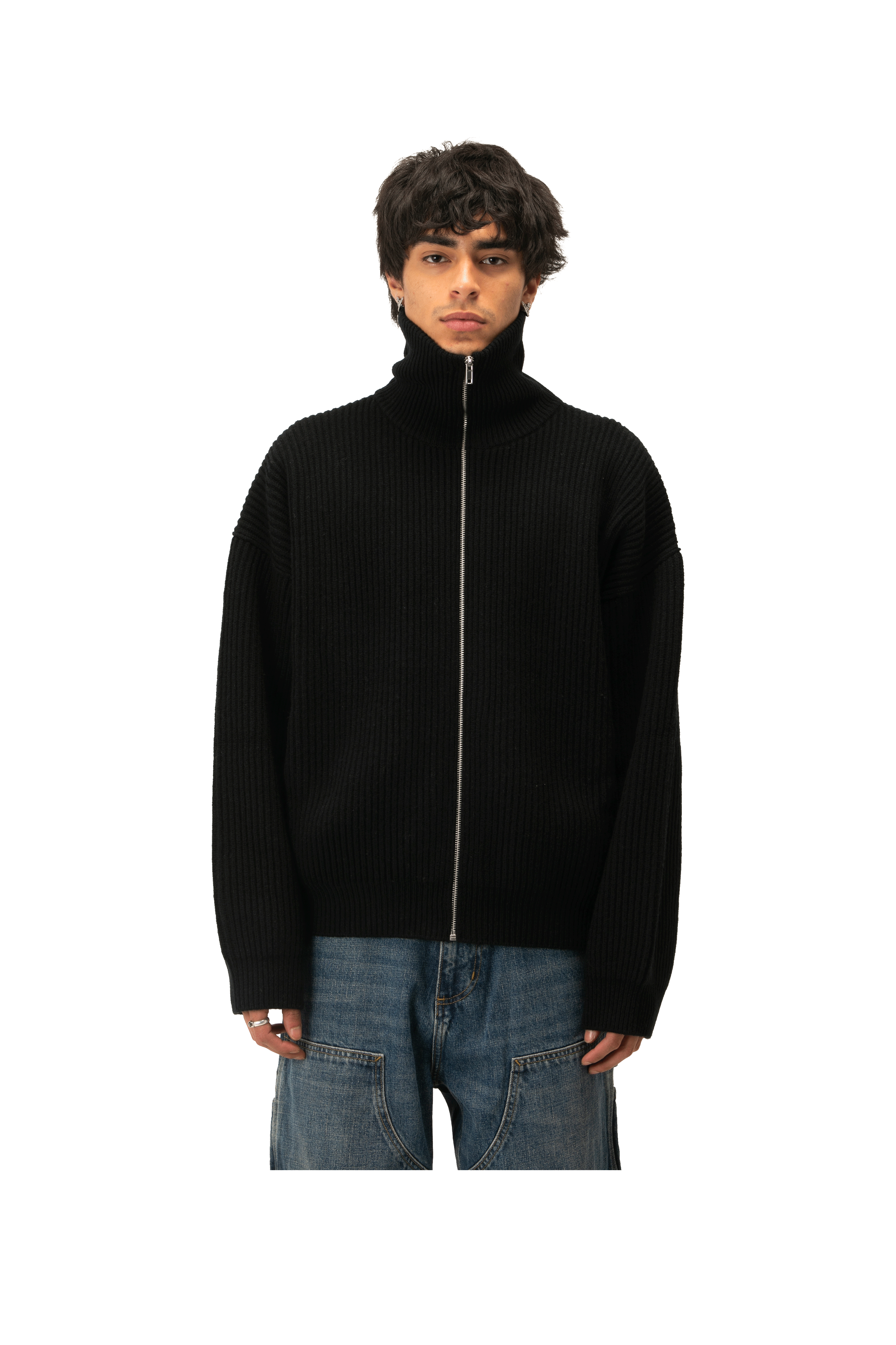 Vonarstraeti Zipped Sweater