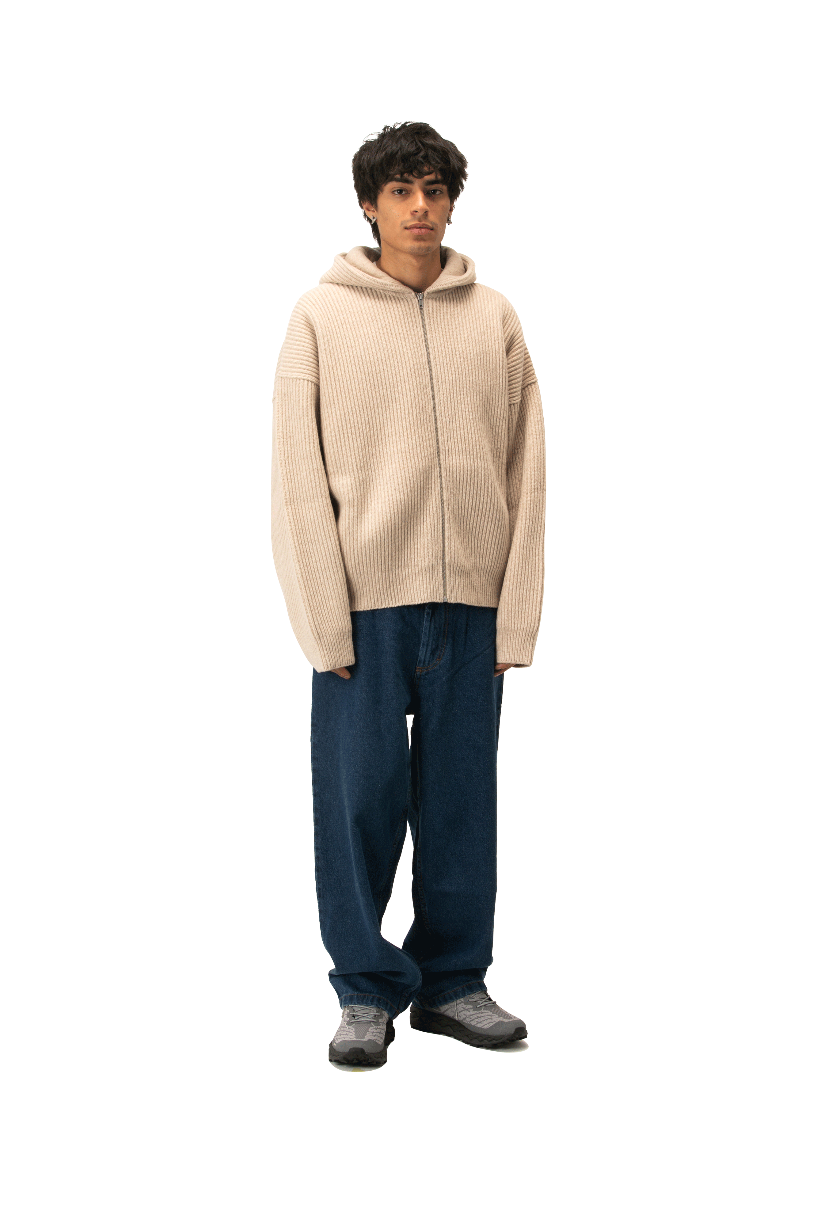 Vonarstræti Zipped Hoodie