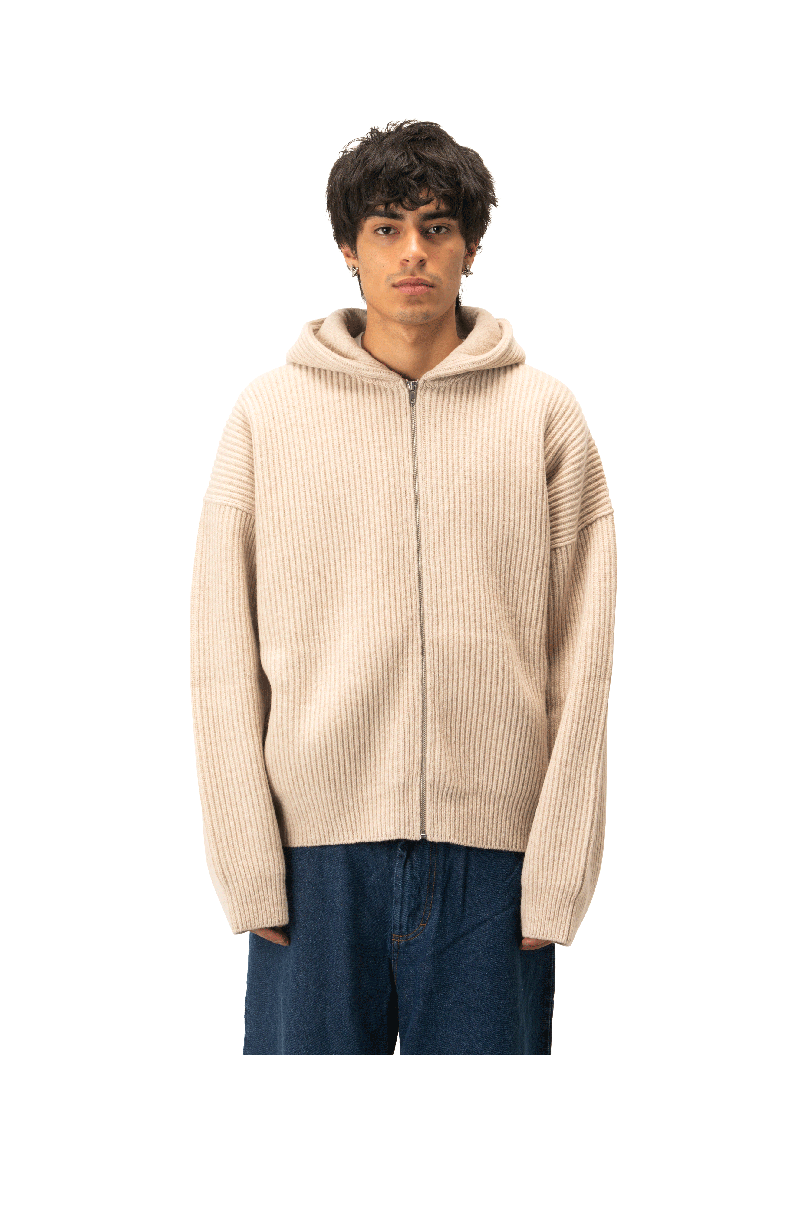 Vonarstræti Zipped Hoodie