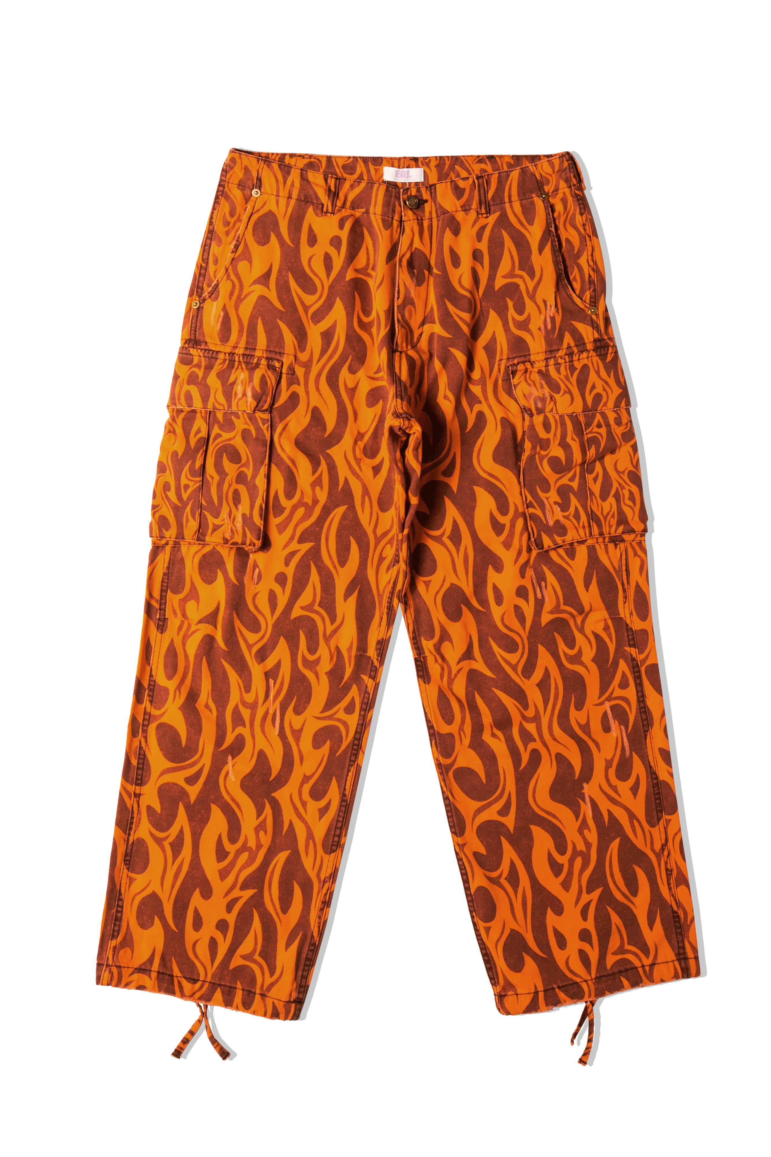 Printed Cargo Pants Woven