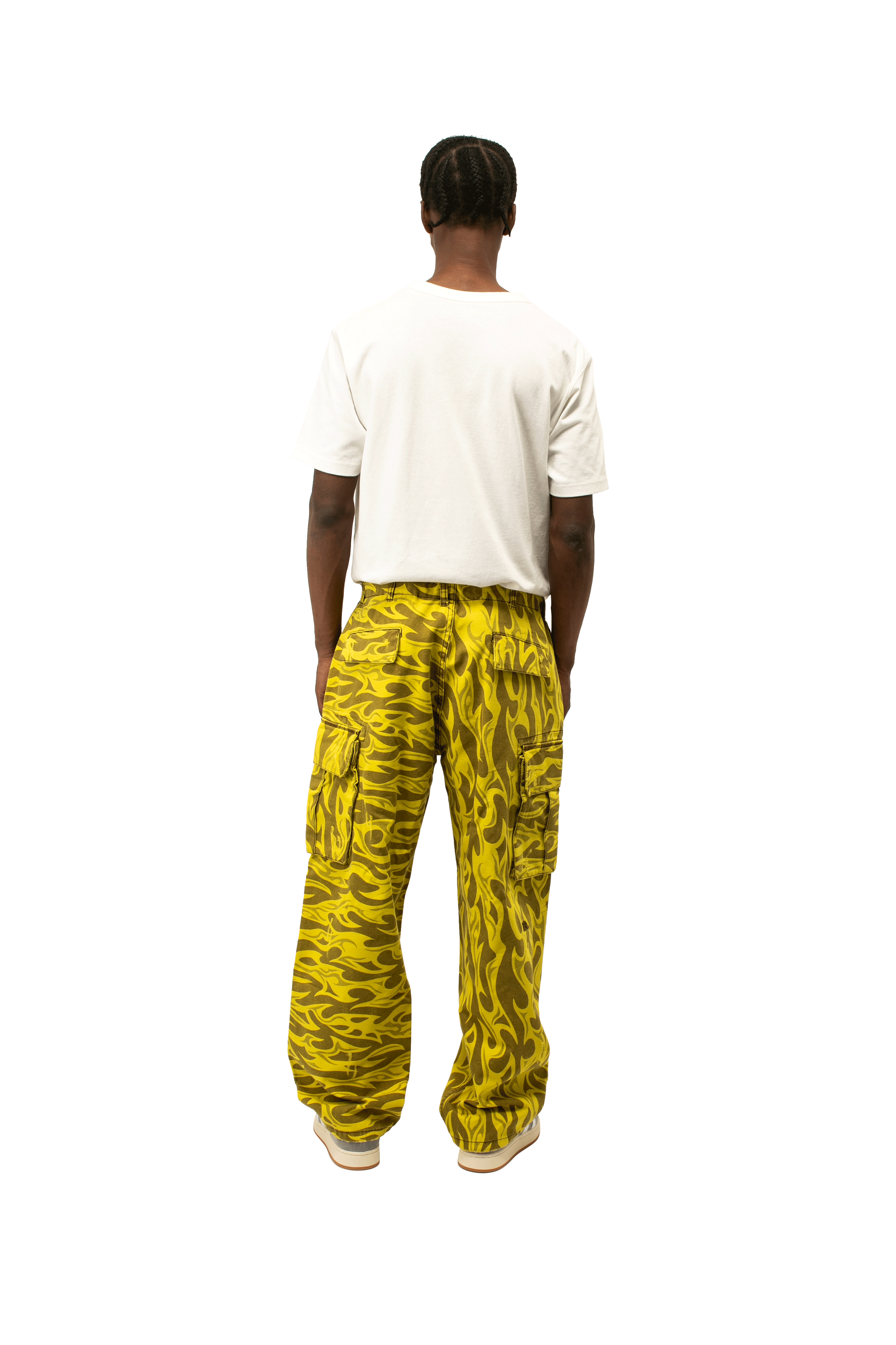 Printed Cargo Pants Woven