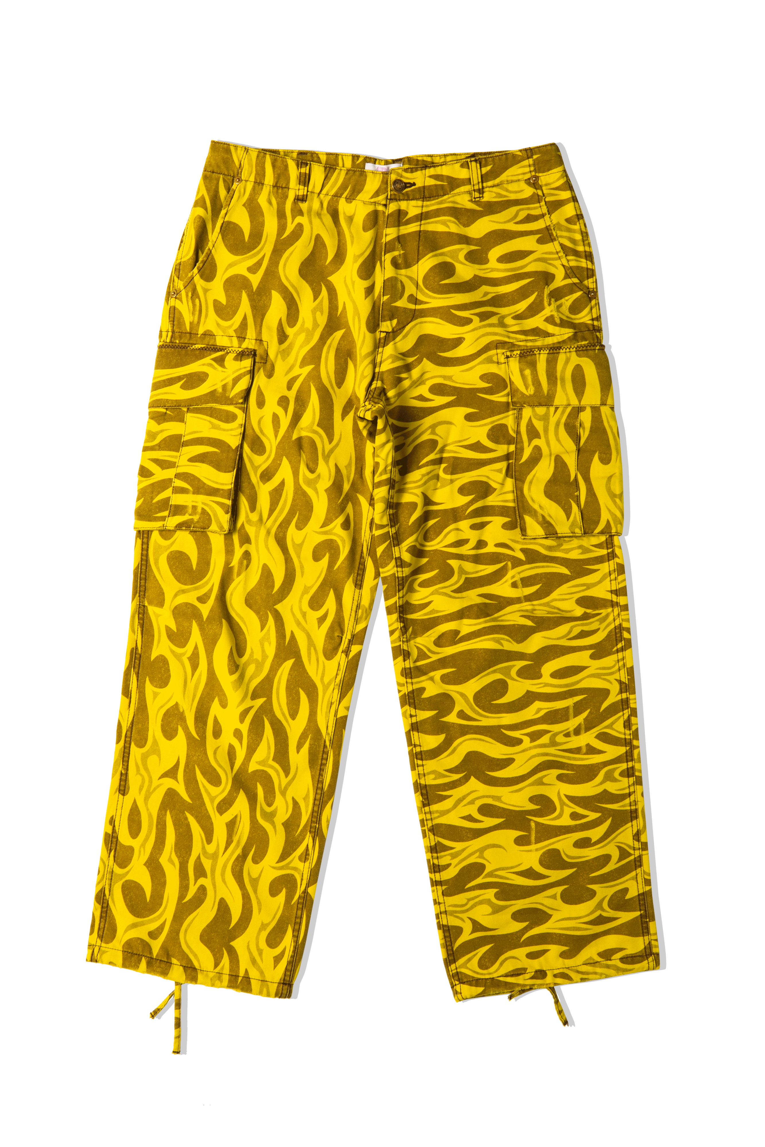 Printed Cargo Pants Woven