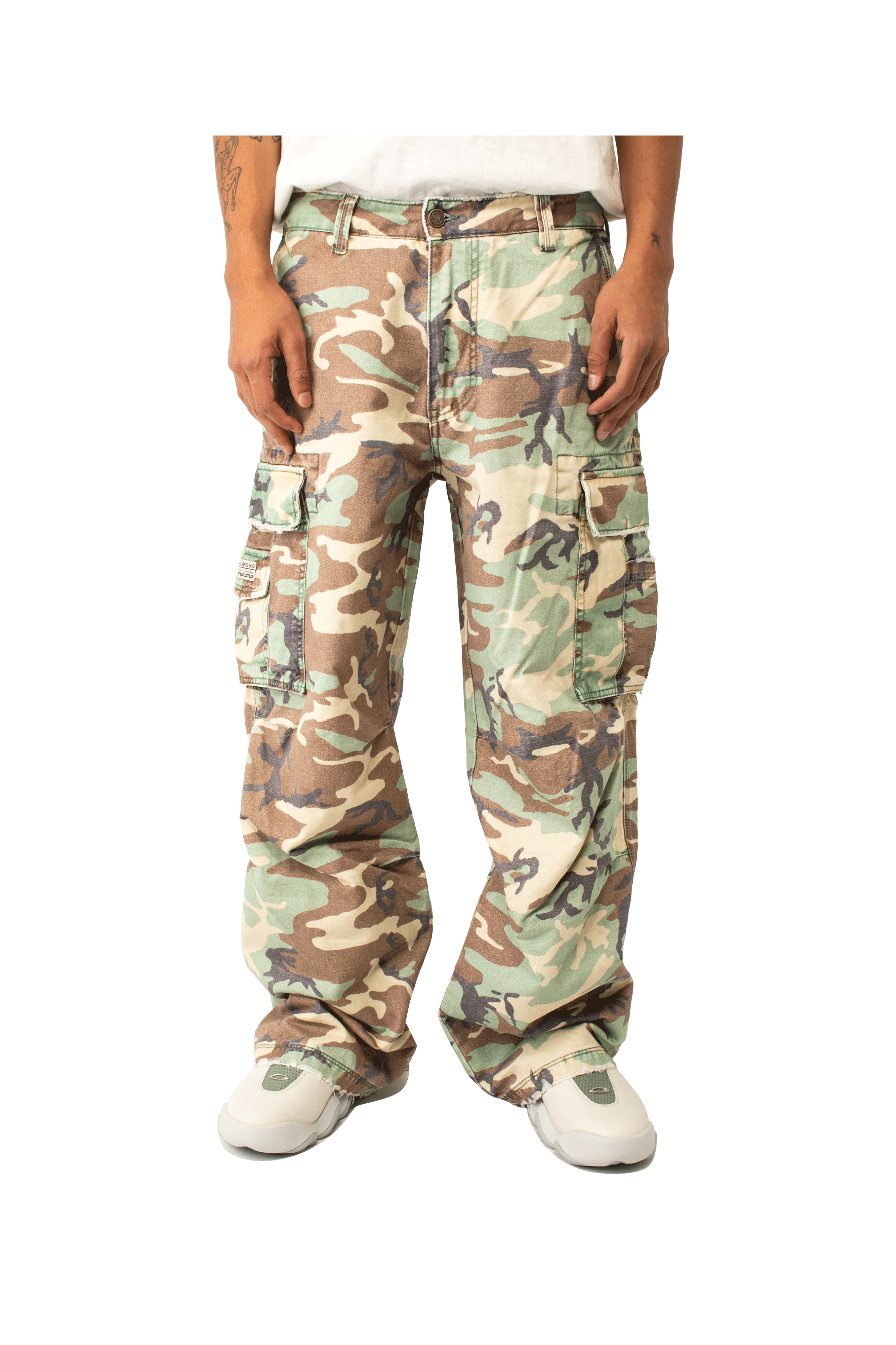 Camo Cargo Pant Woven