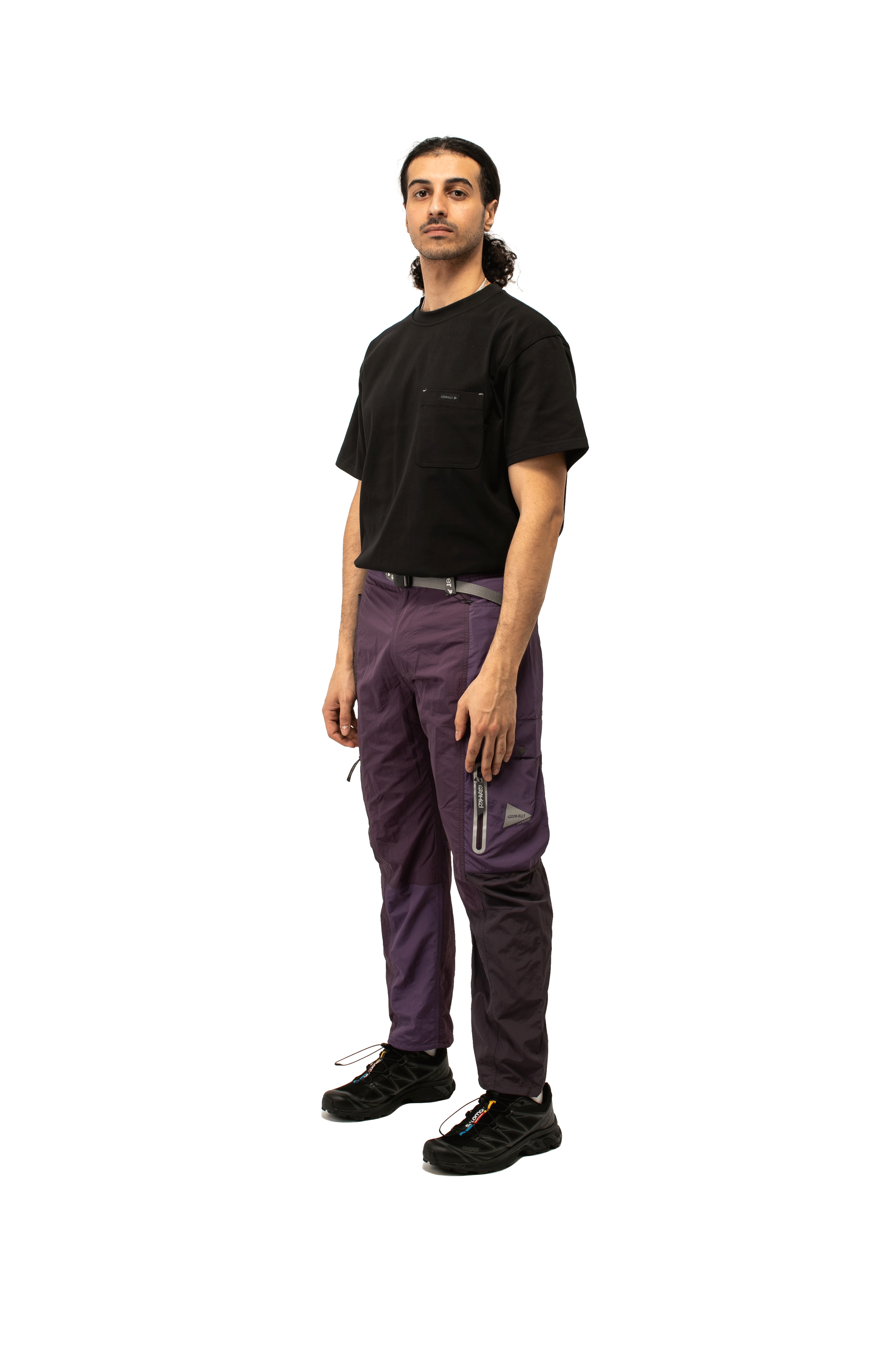 Patchwork Wind Pant x And Wander